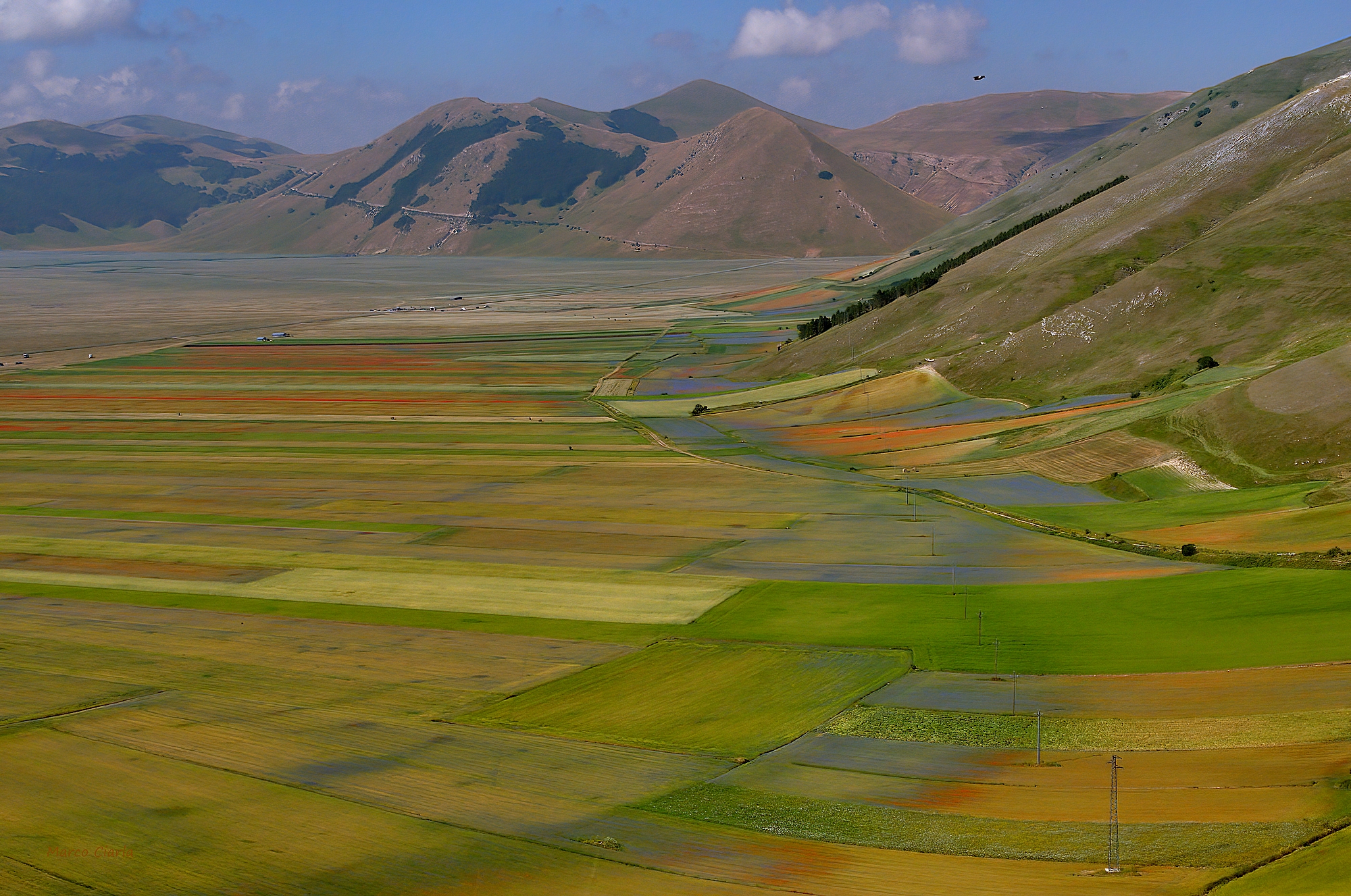 Castelluccio di norcia before the earthquake