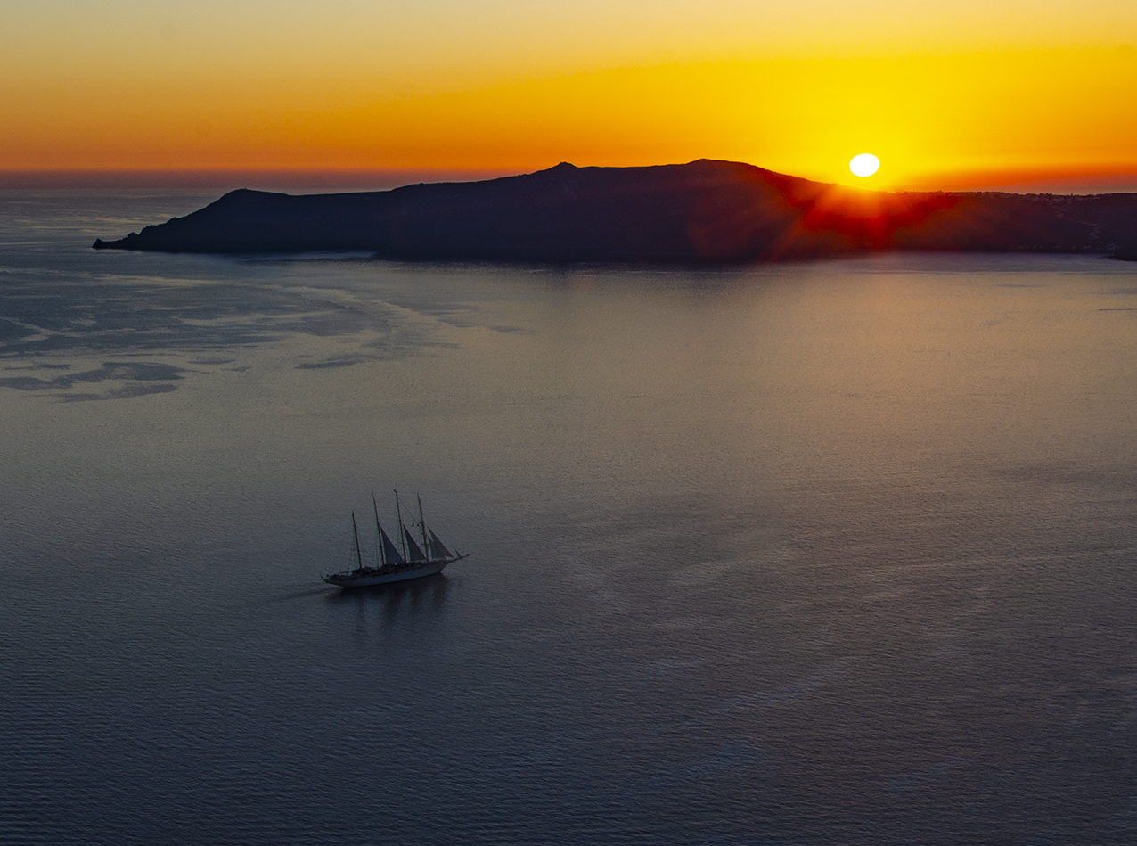 Tramonto a Santorini