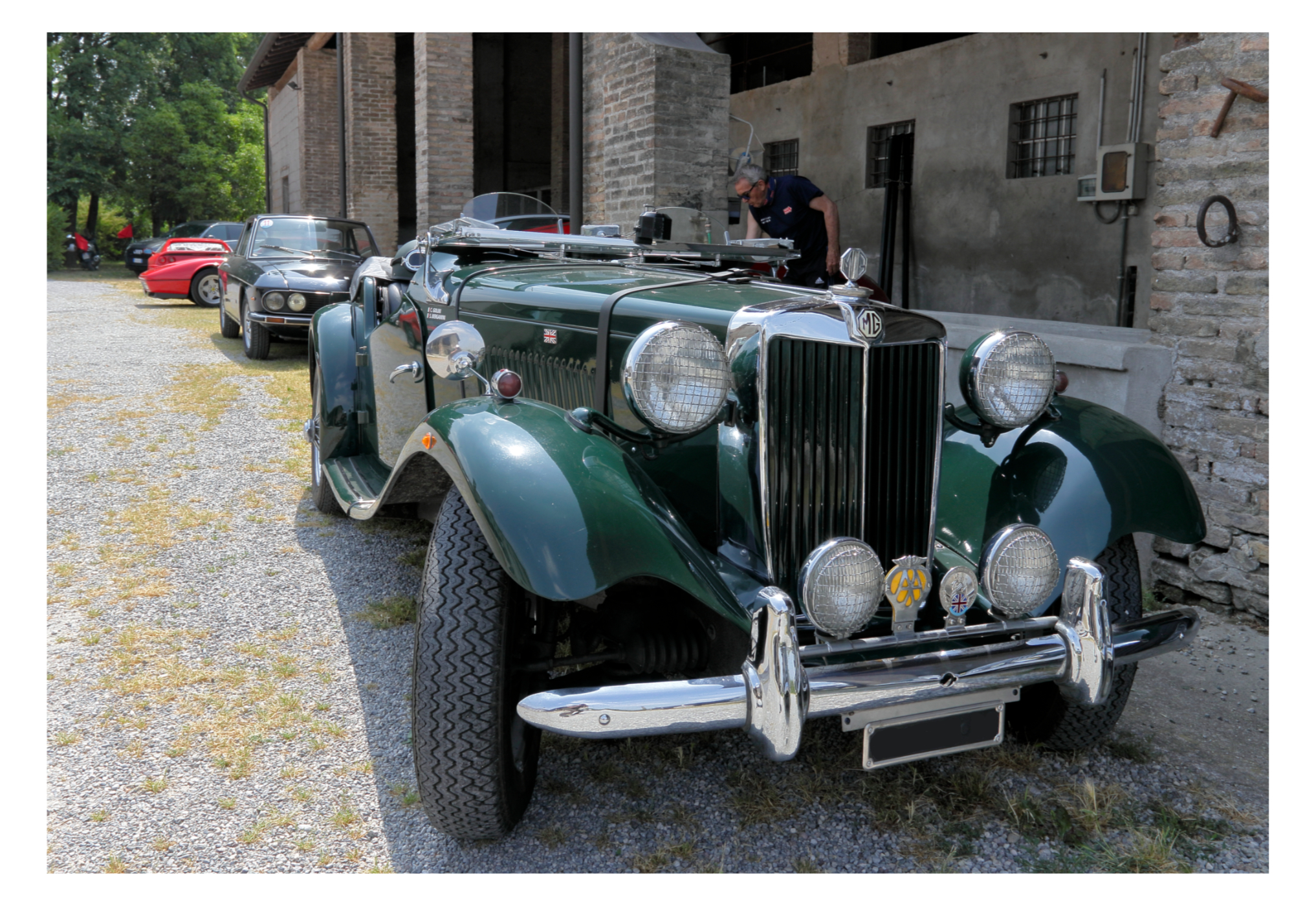 MG modello TD Midget Roadster - Raduno del 05/06/2022