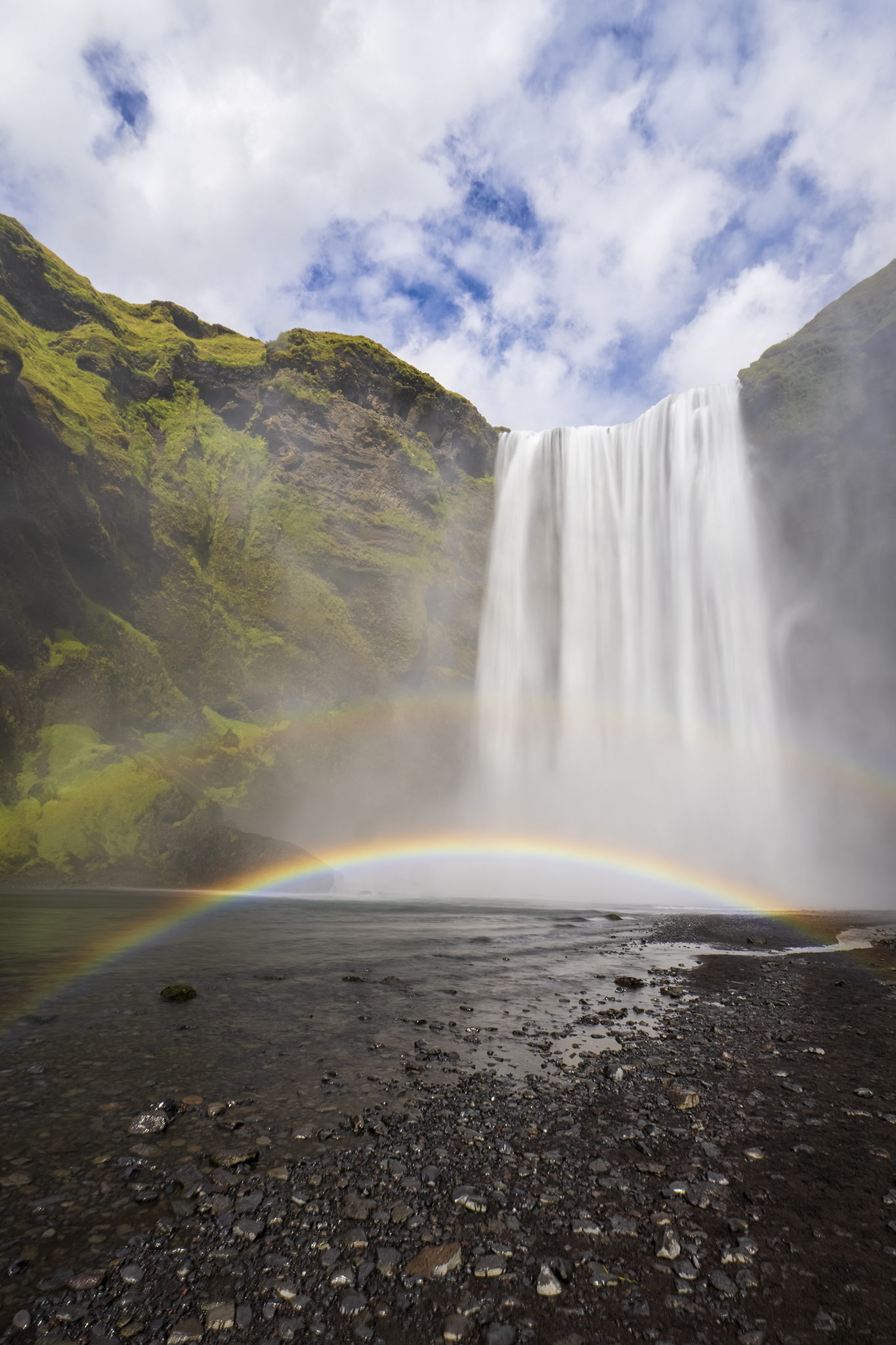Skogafoss from Iceland