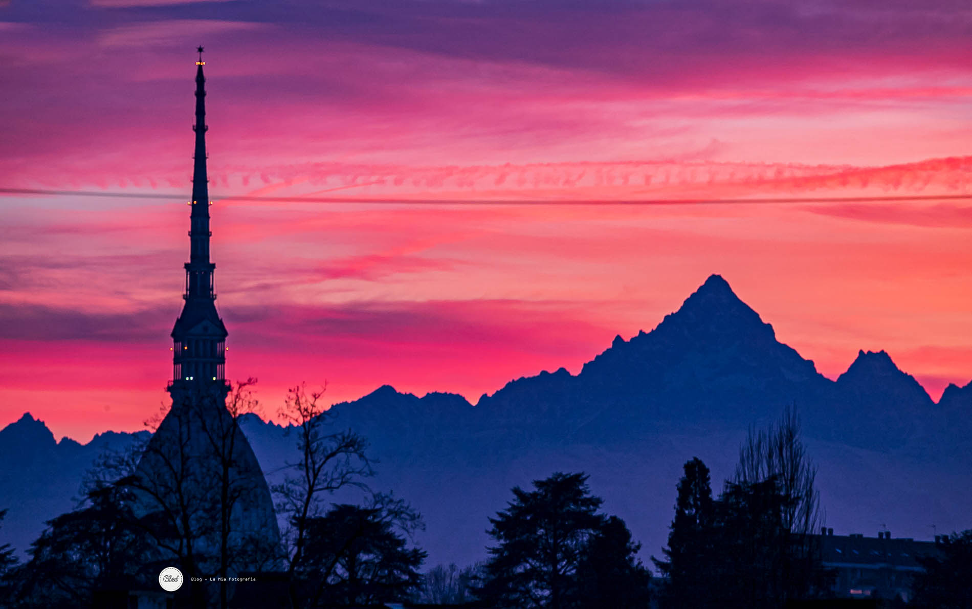 Alignments Mole Antonelliana - Monviso