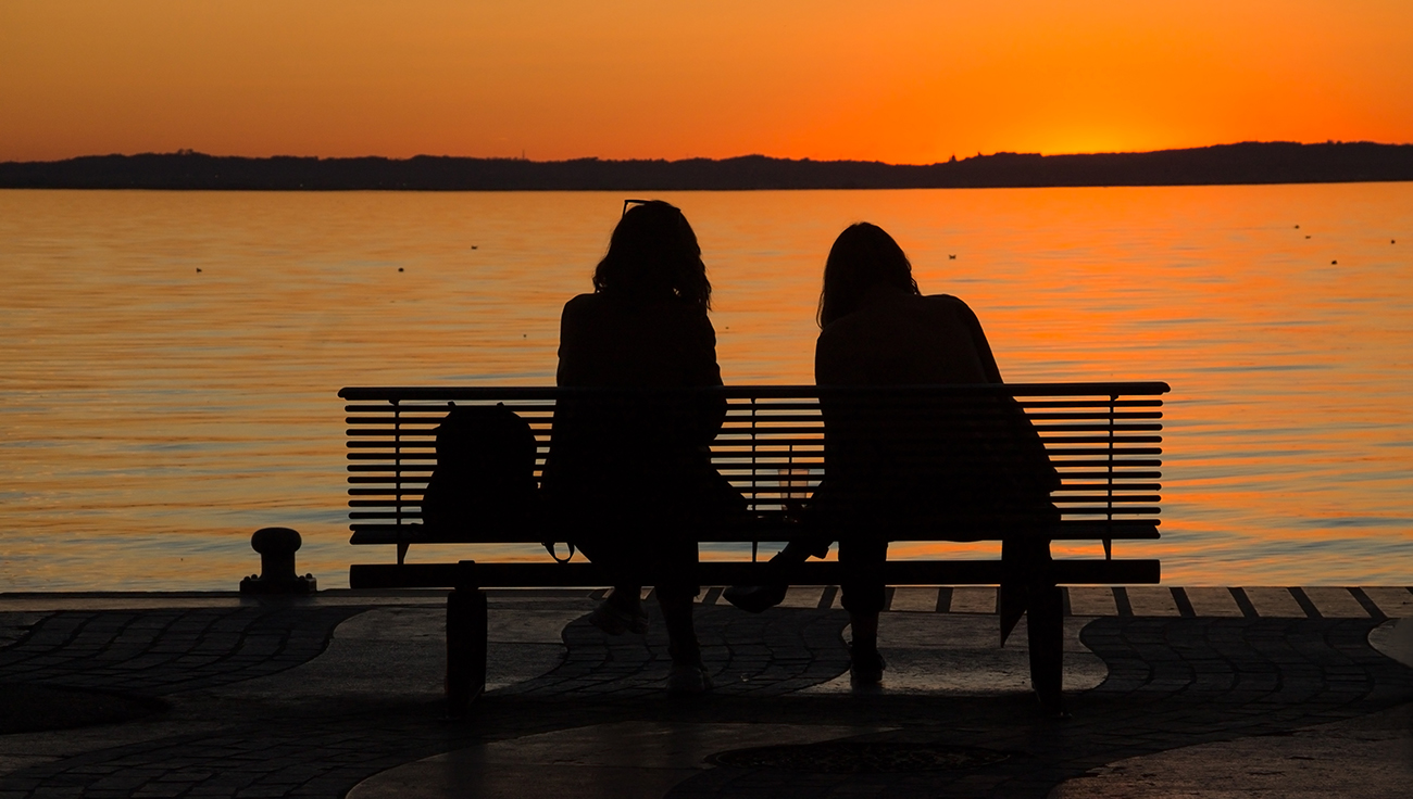 Un tramonto da ammirare