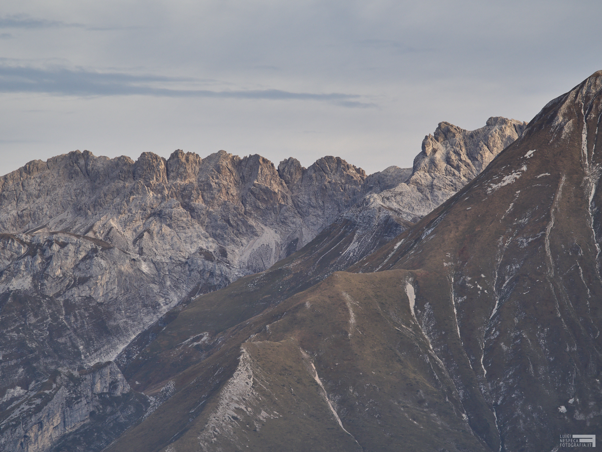 tramonto a cima alta - gran sasso