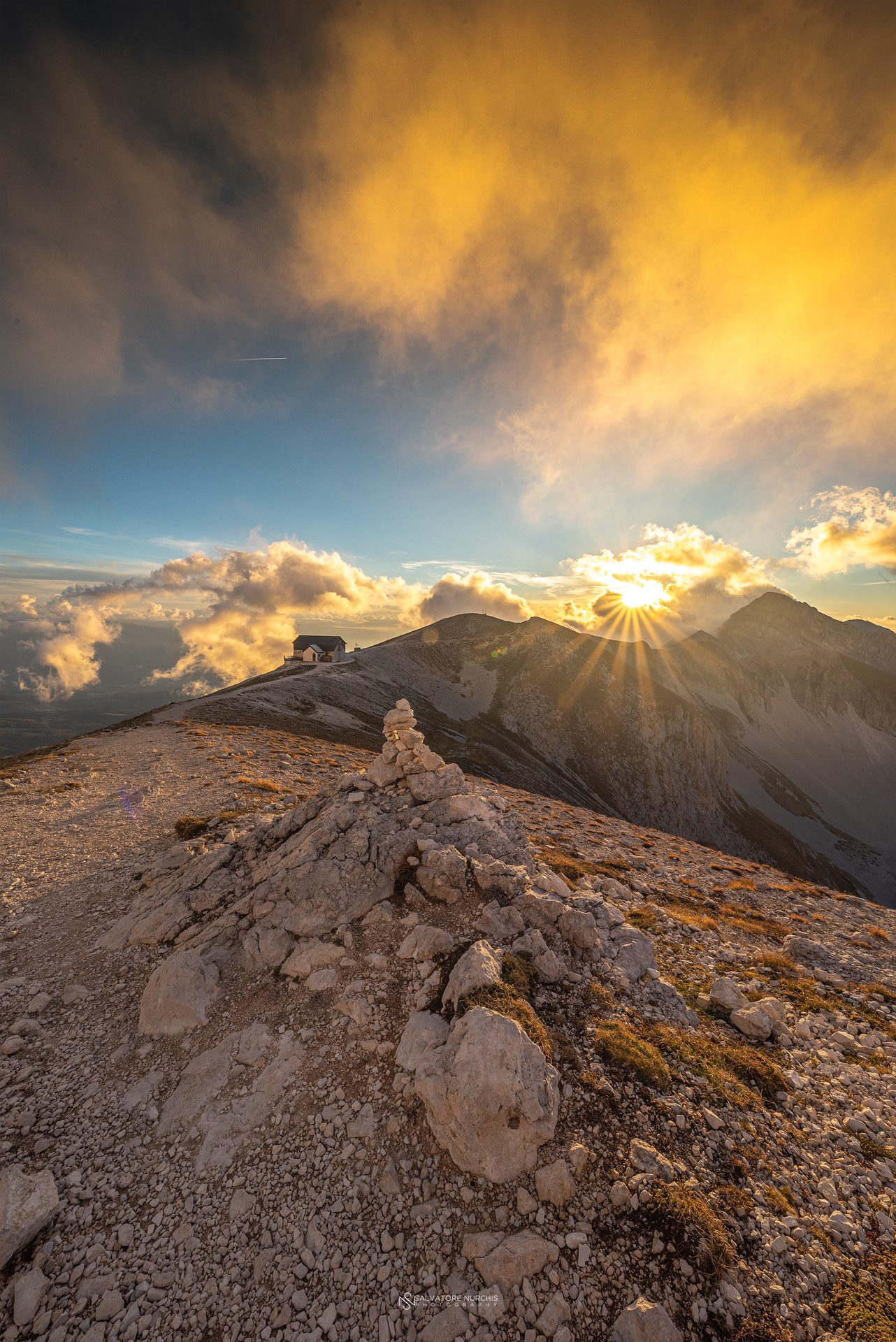 Sunset at Rifugio Duca Degli Abruzzi (Gran Sasso)