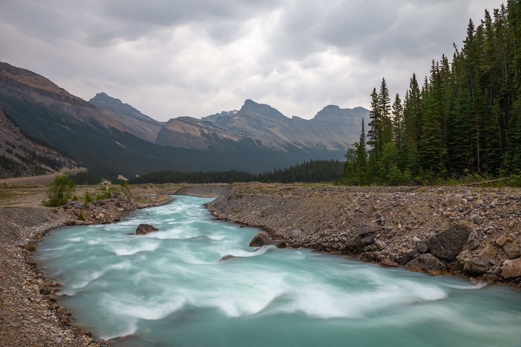 Sunwapta River, Alberta