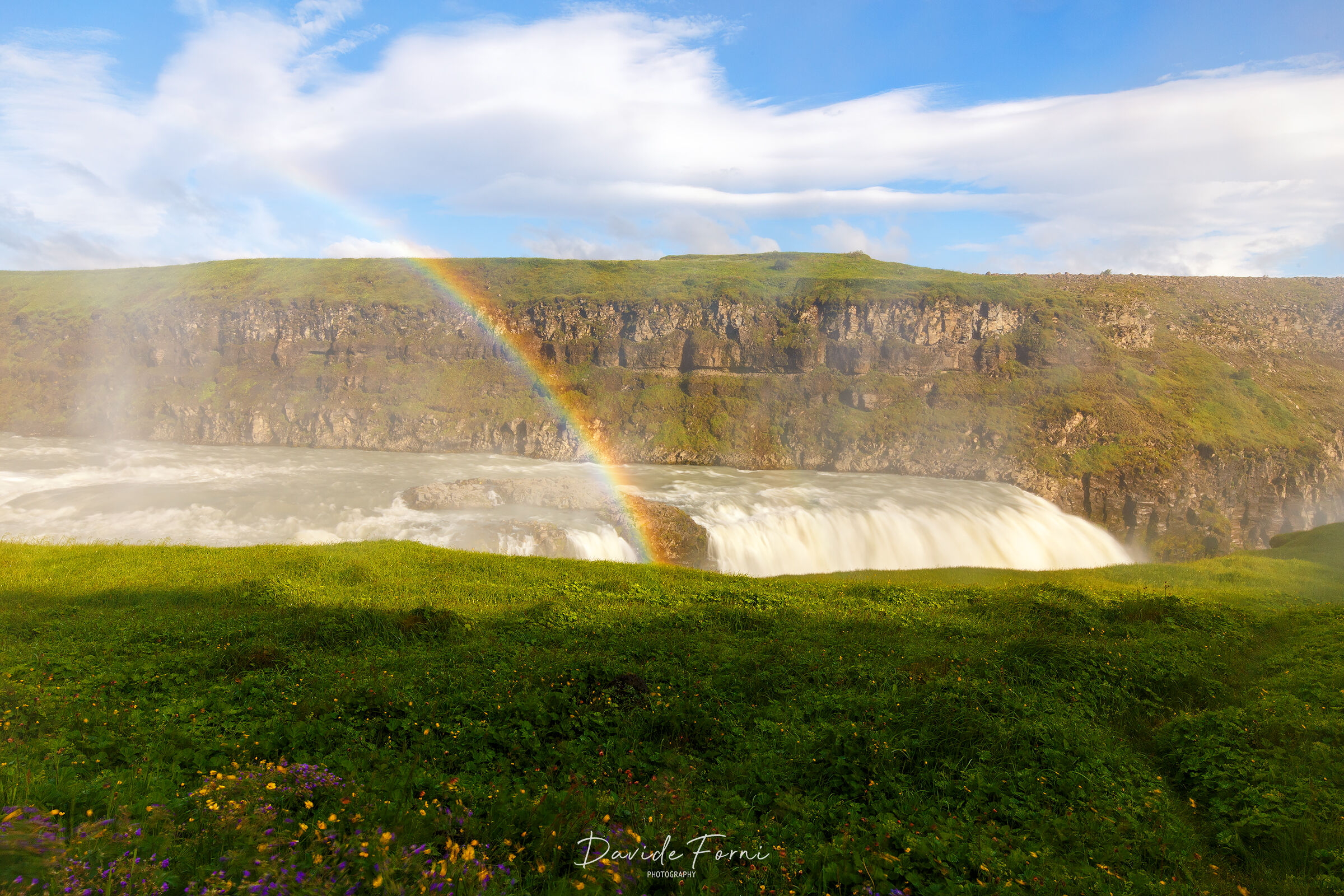Double rainbow in Gulfoss