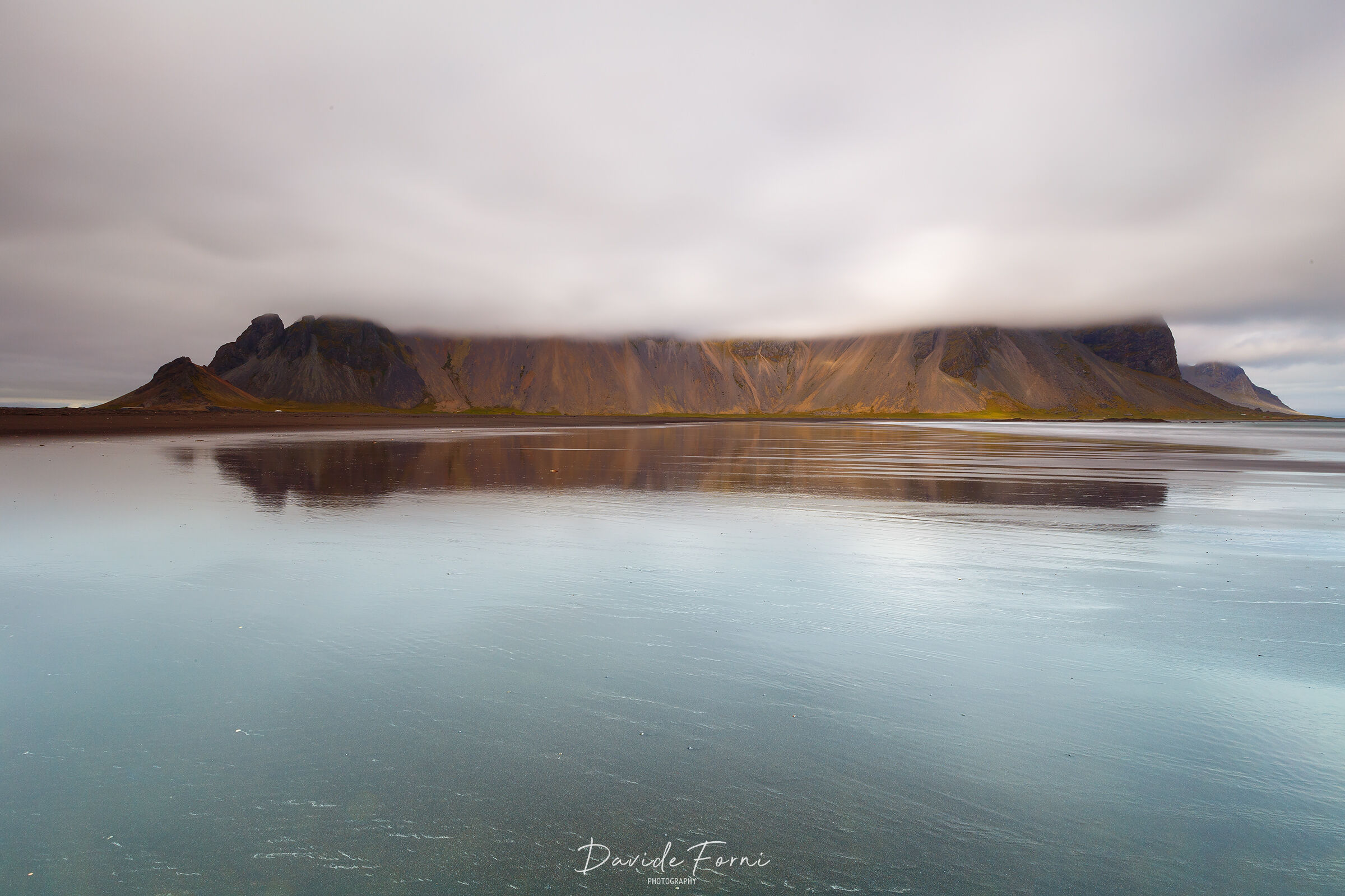 Mirrored "missed" at the Vestrahorn
