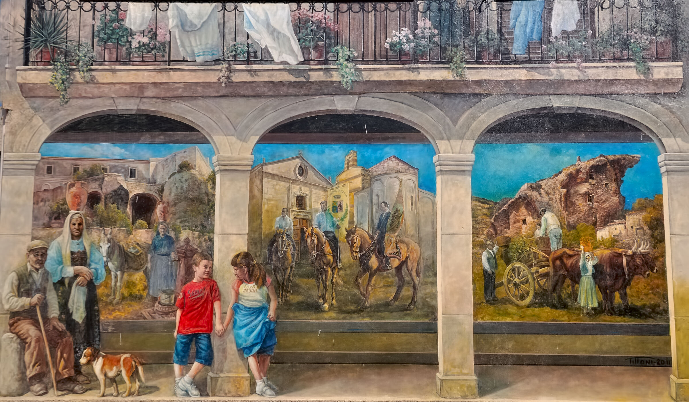 Scene di vita quotidiana Sedini