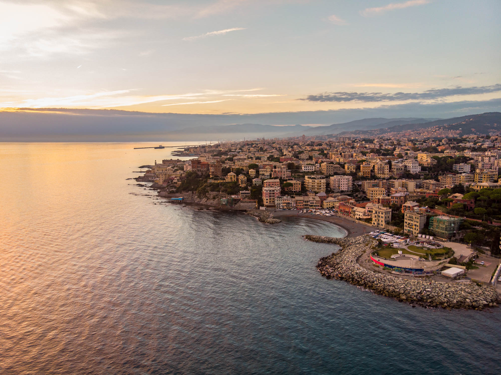 Sunset in Vernazzola (GE)