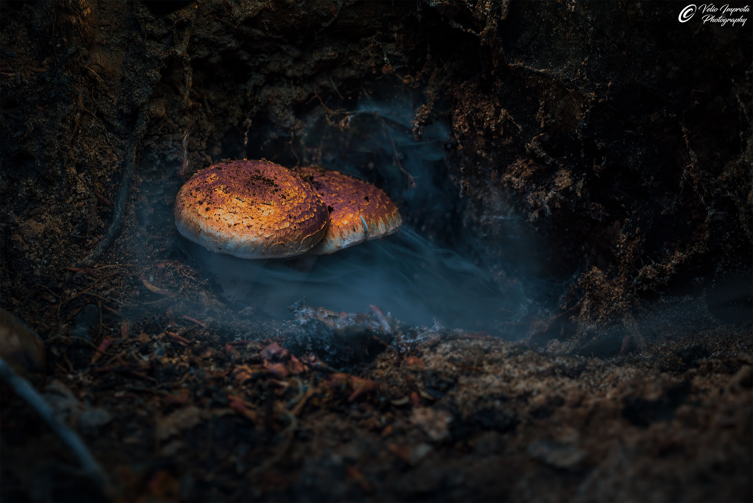 In casa con la nebbia