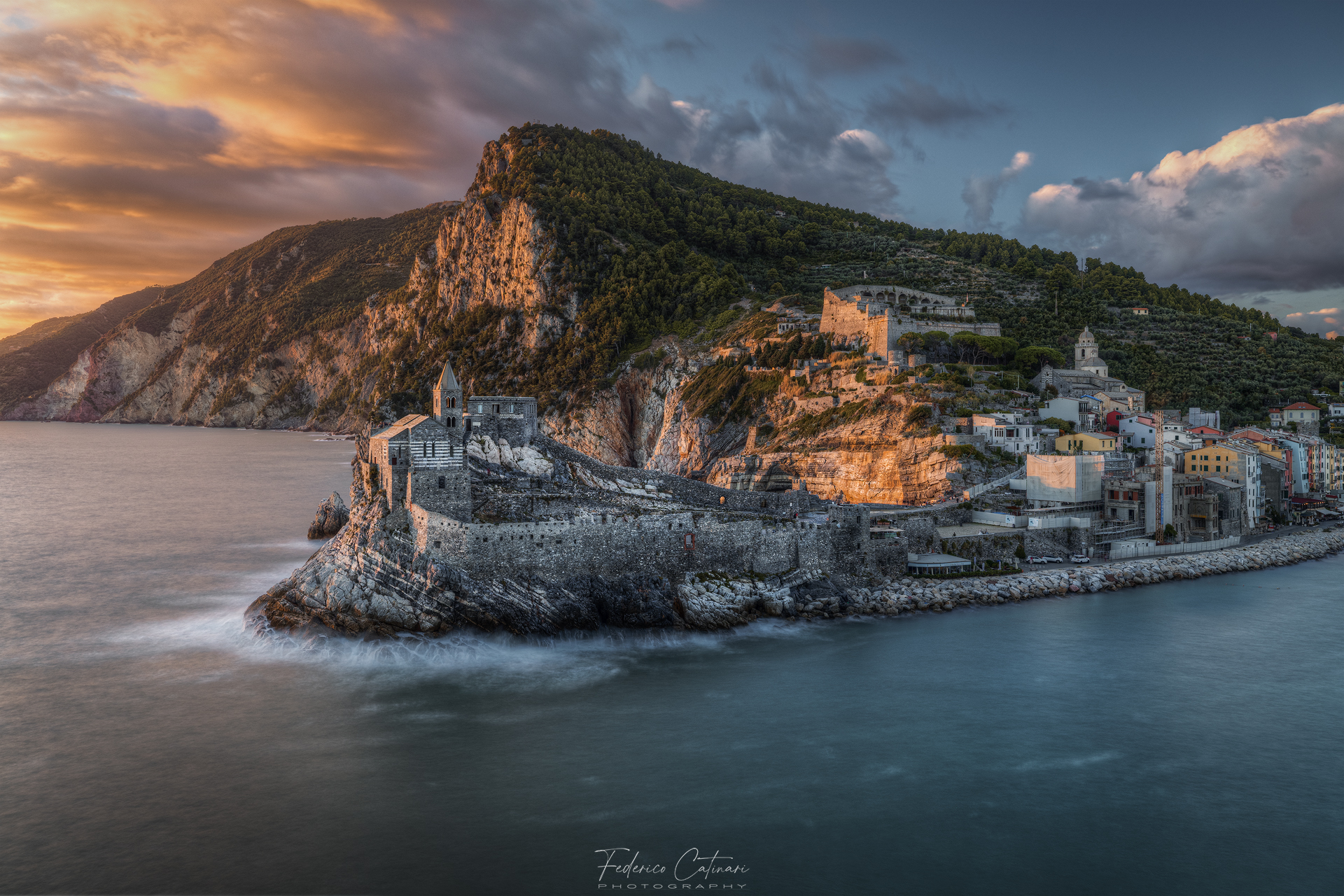 Church of San Pietro and Portovenere dalla Palmaria
