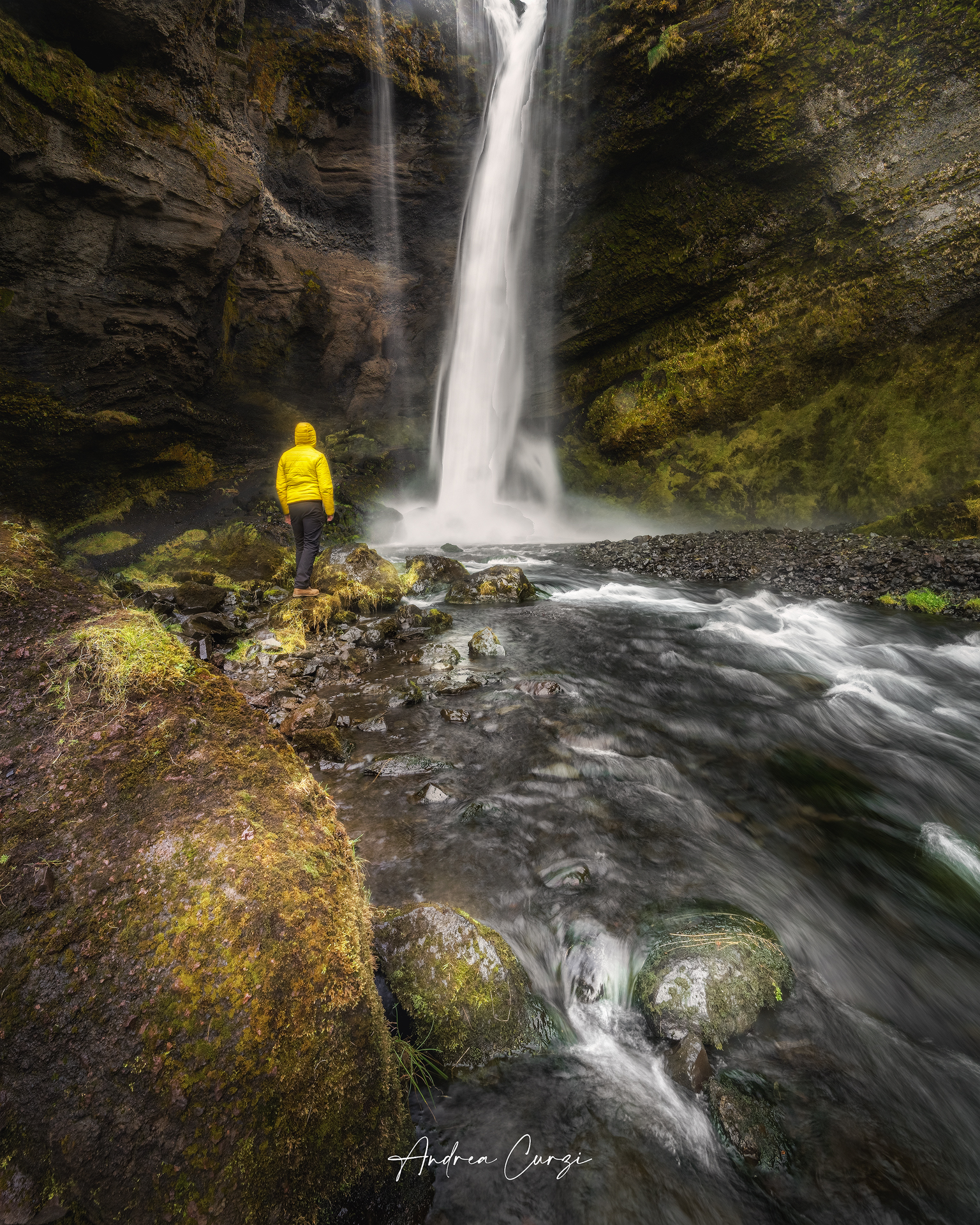 Kvernufoss waterfall