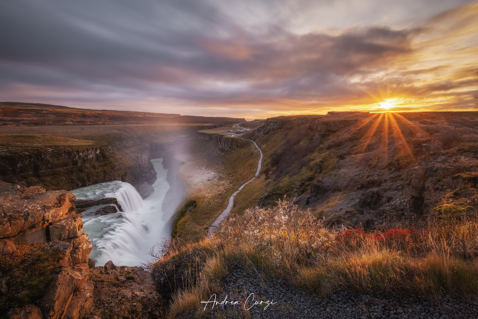 Gullfoss waterfall