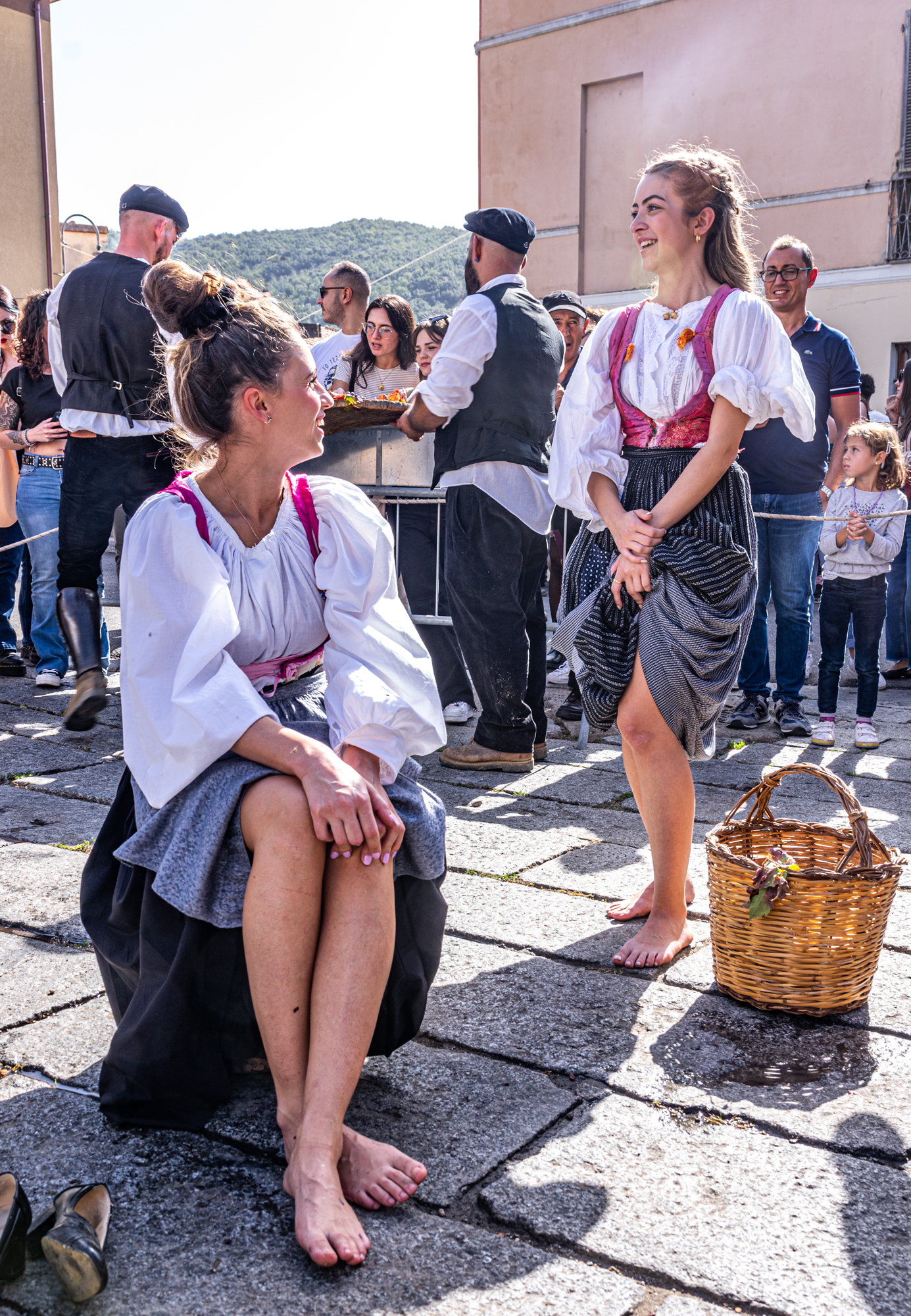 Sorridenti e rilassate
