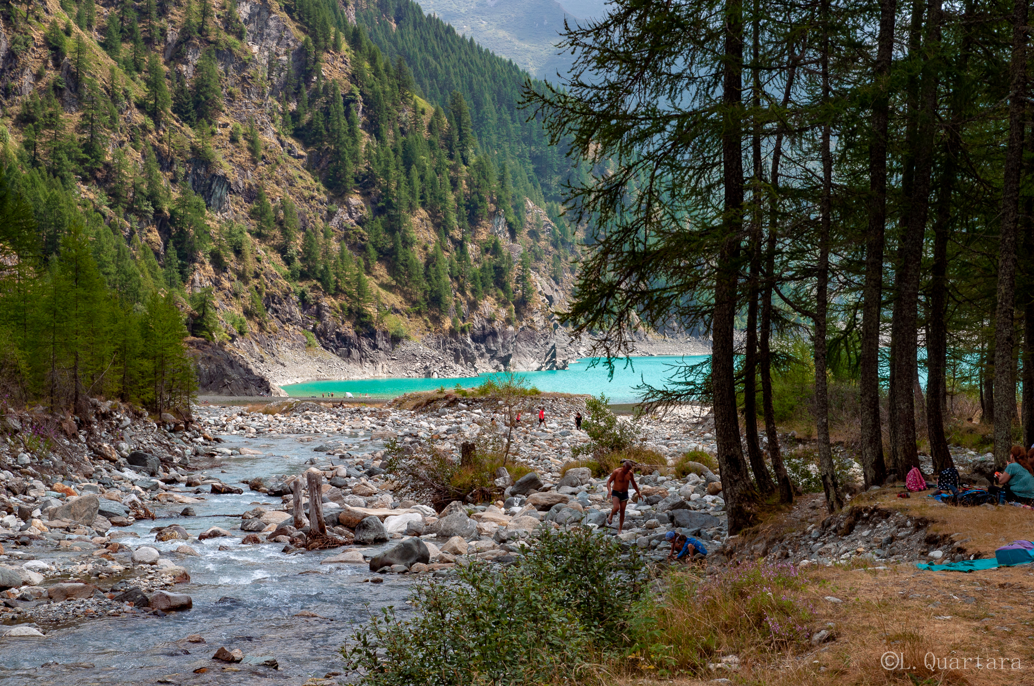 Lago dell'alpe Cavalli