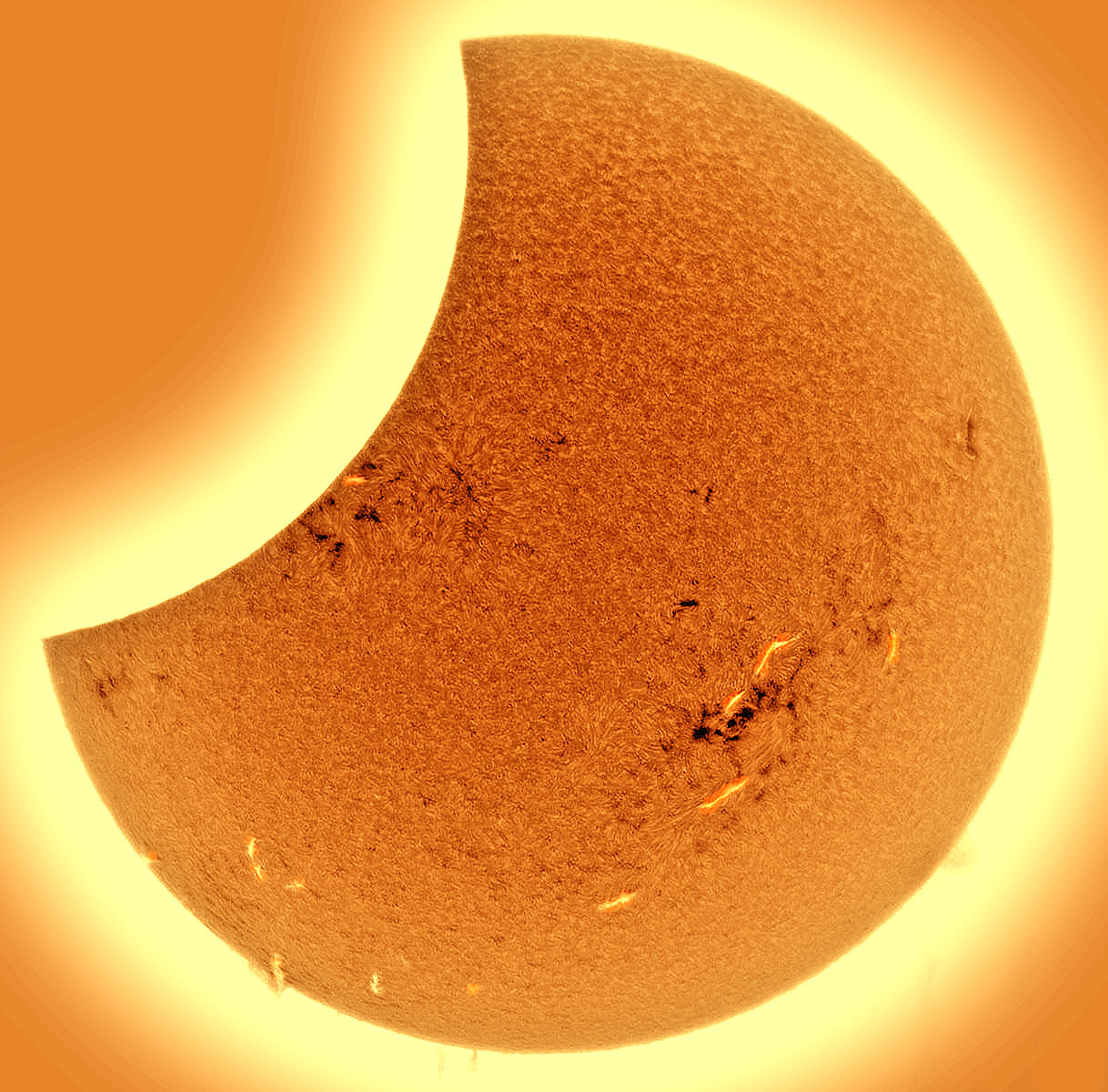 Eclissi Solare 25/10/2022