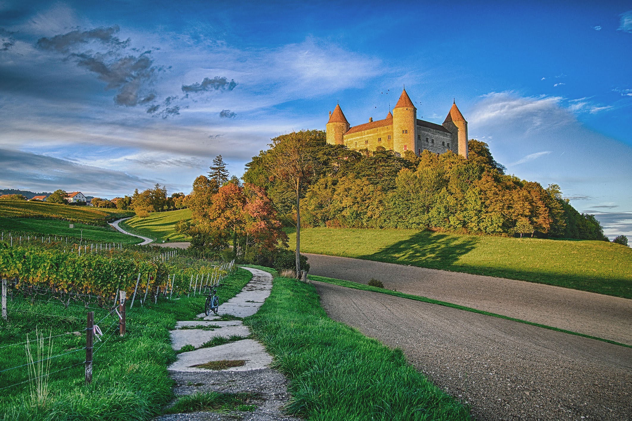 La strada per il castello