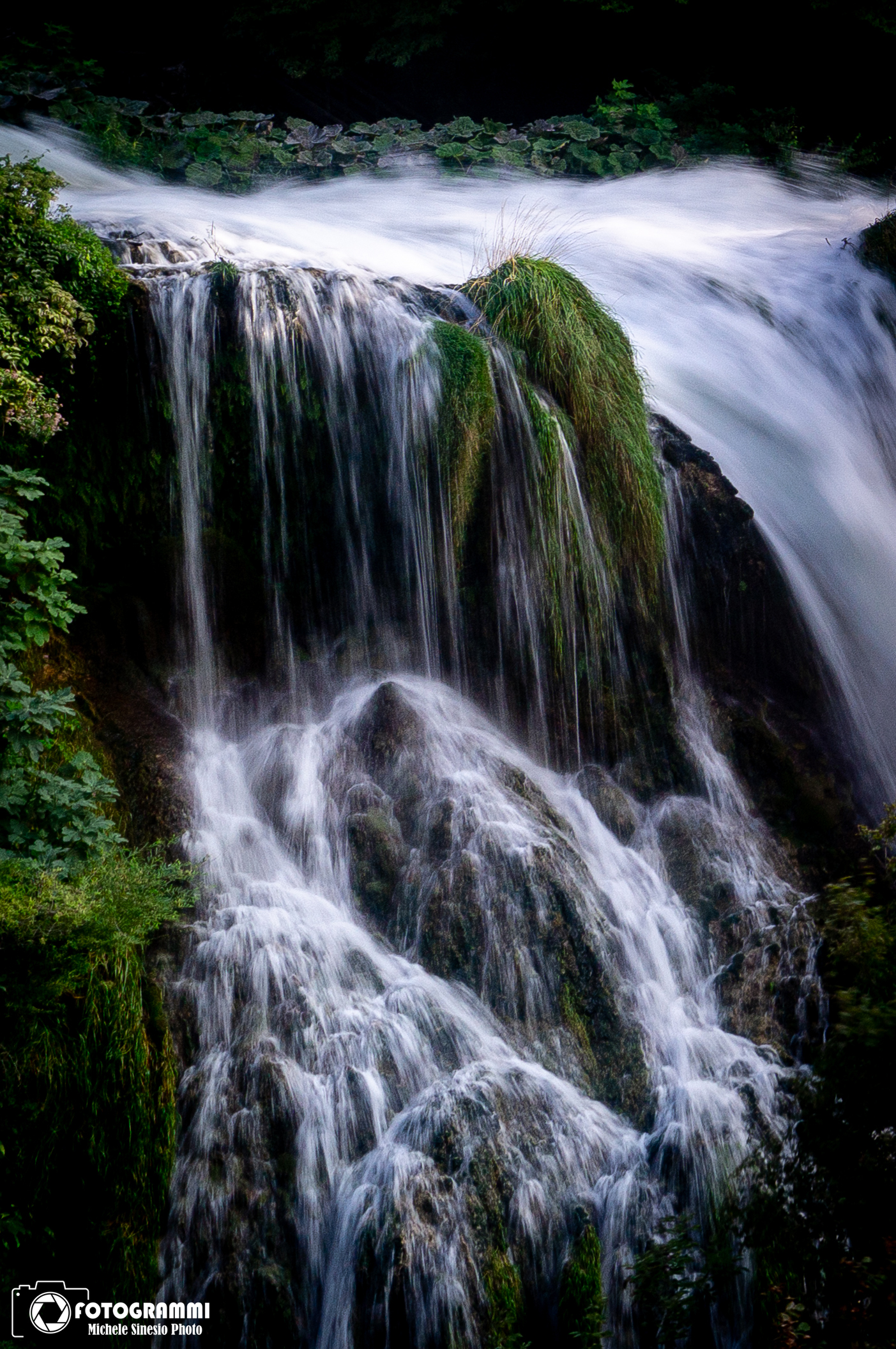 Detail of the Marmore Falls
