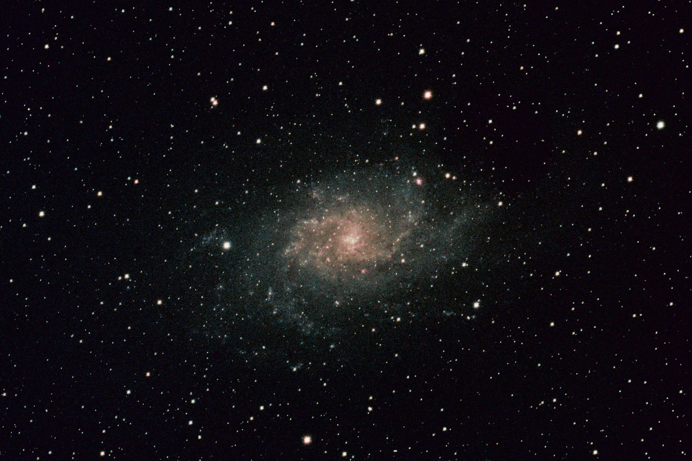 M33 Galaxy in the constellation Triangulum