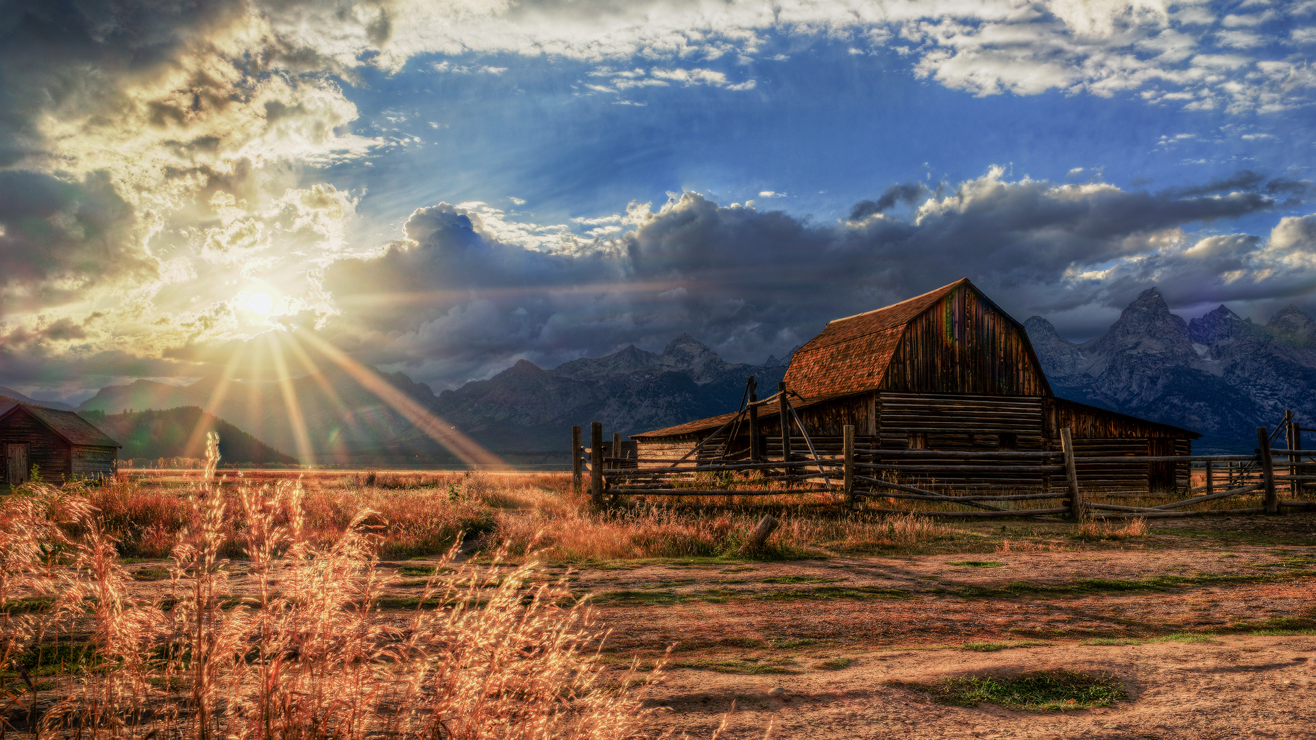 Mormon Row, cartolina dal West del 1890
