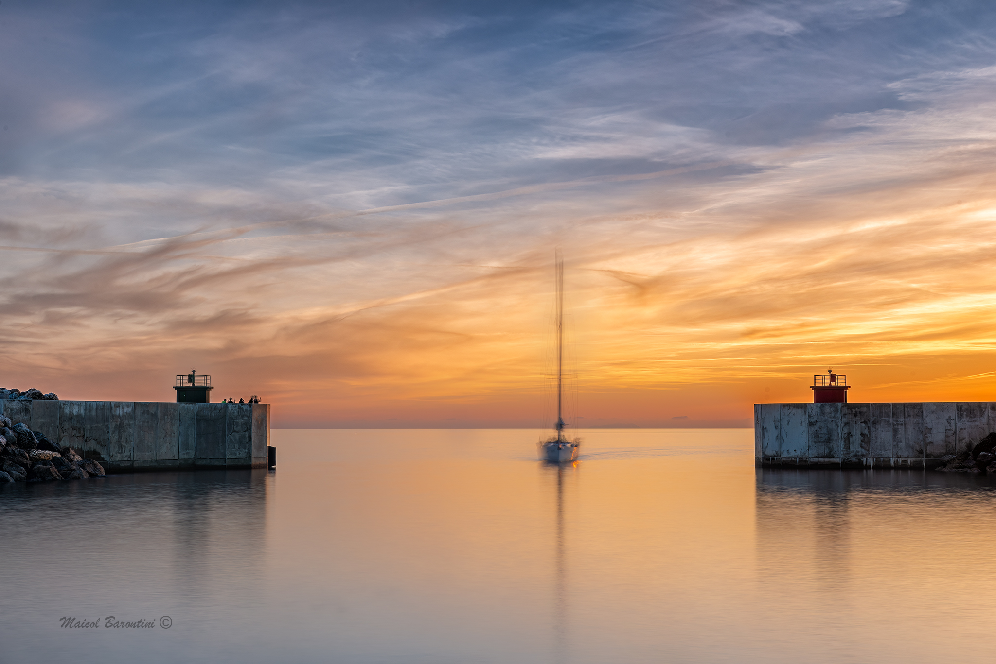 Rientro in porto del Veliero fantasma