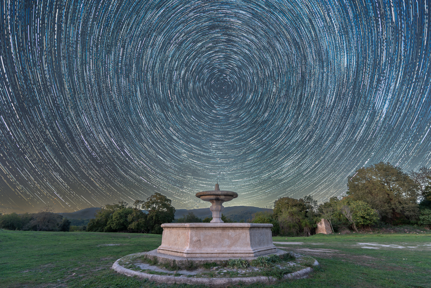 Star Trails  Canale Monterano