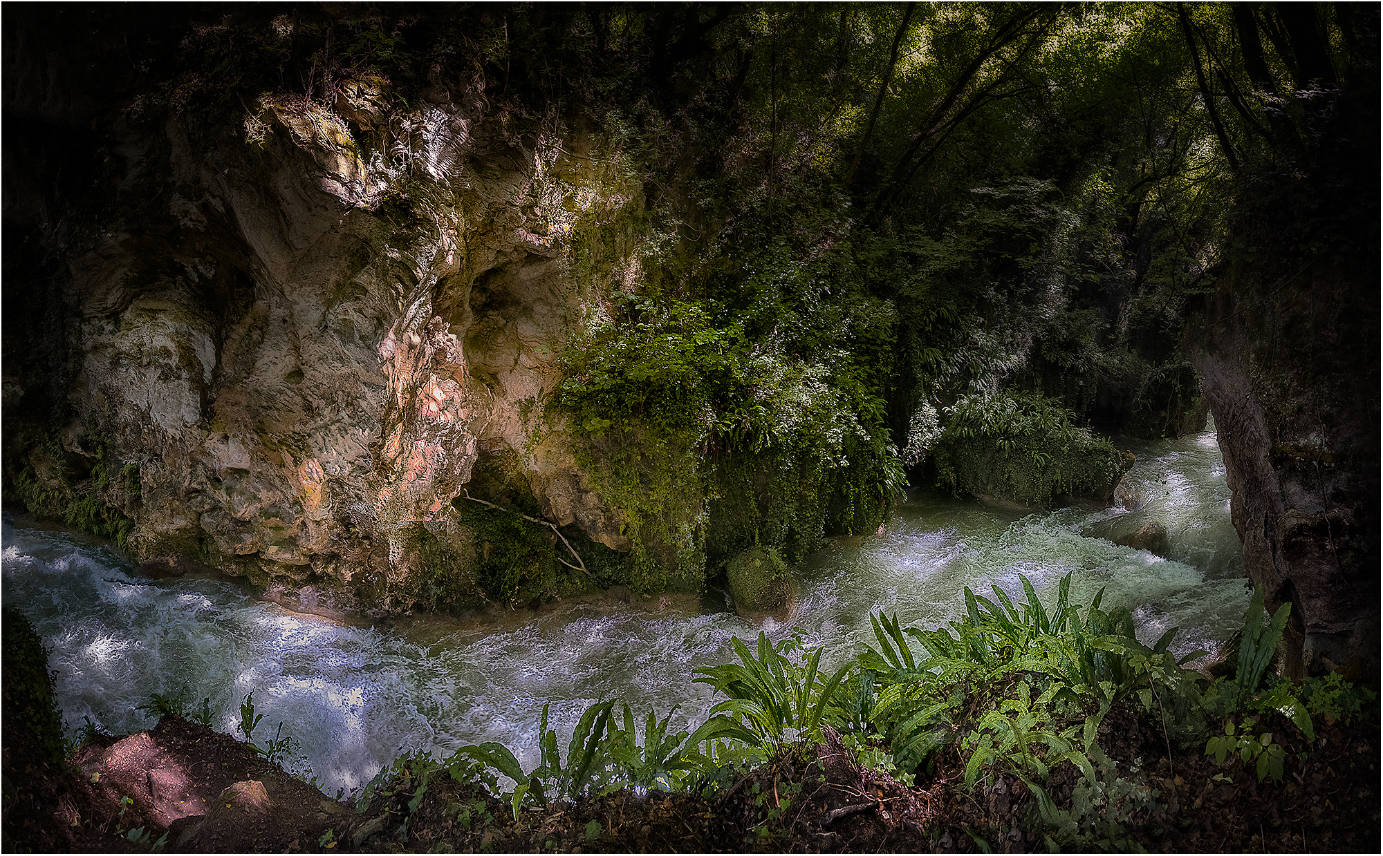 The end of the falls