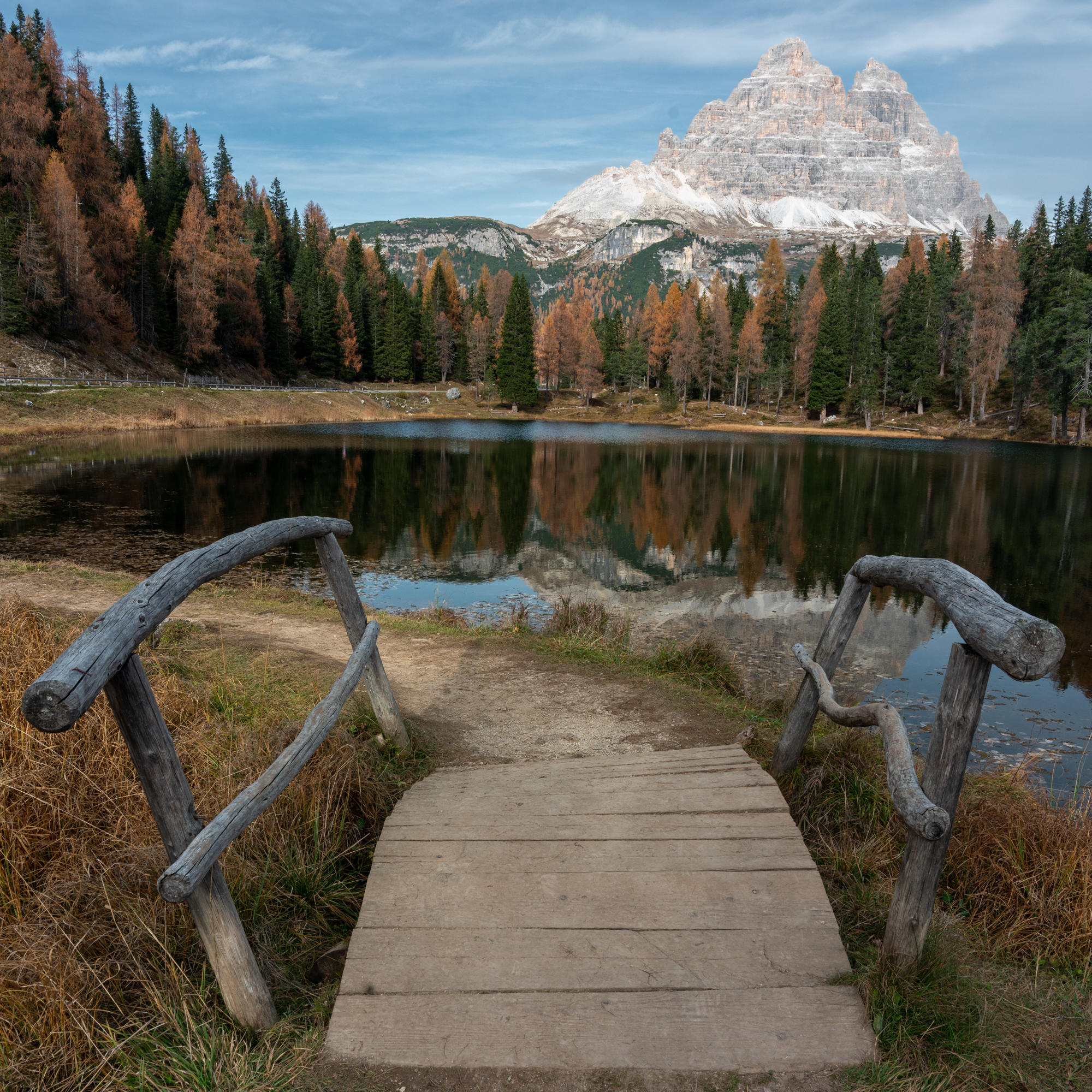 Ponticello lago di Misurina