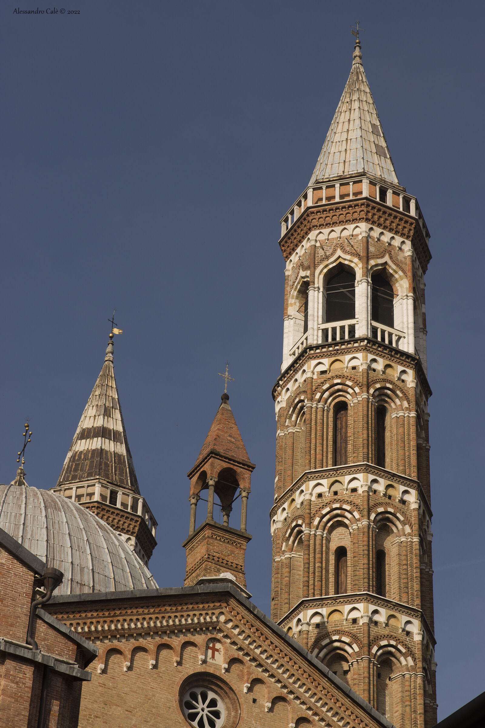 The spires of the Basilica of St. Anthony of Padua 8550