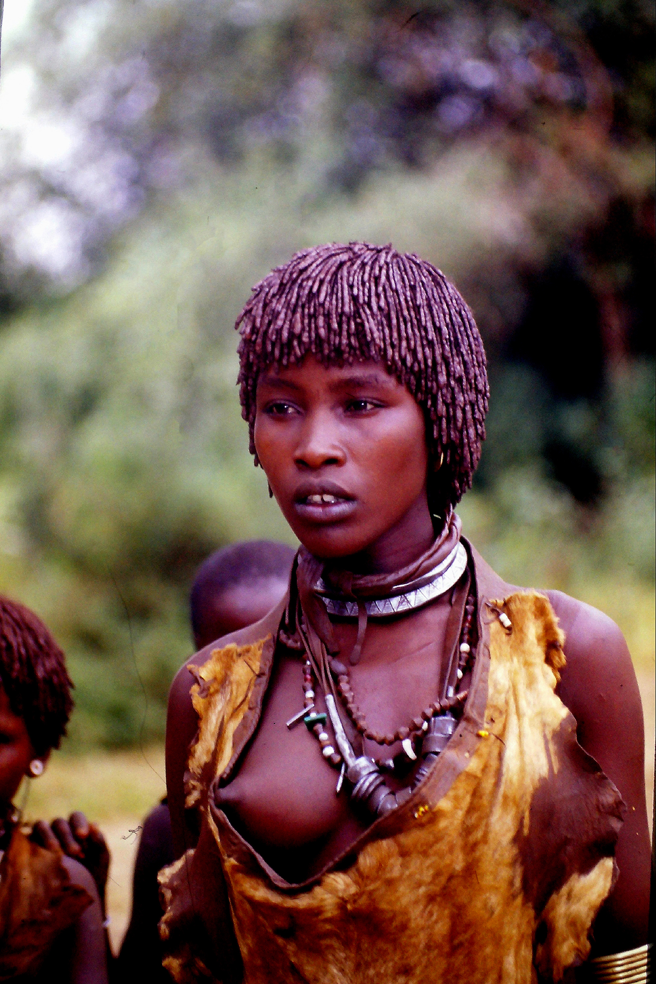 Etiopia (Turmi) Valle dell'Omo River - Ragazza Hamer