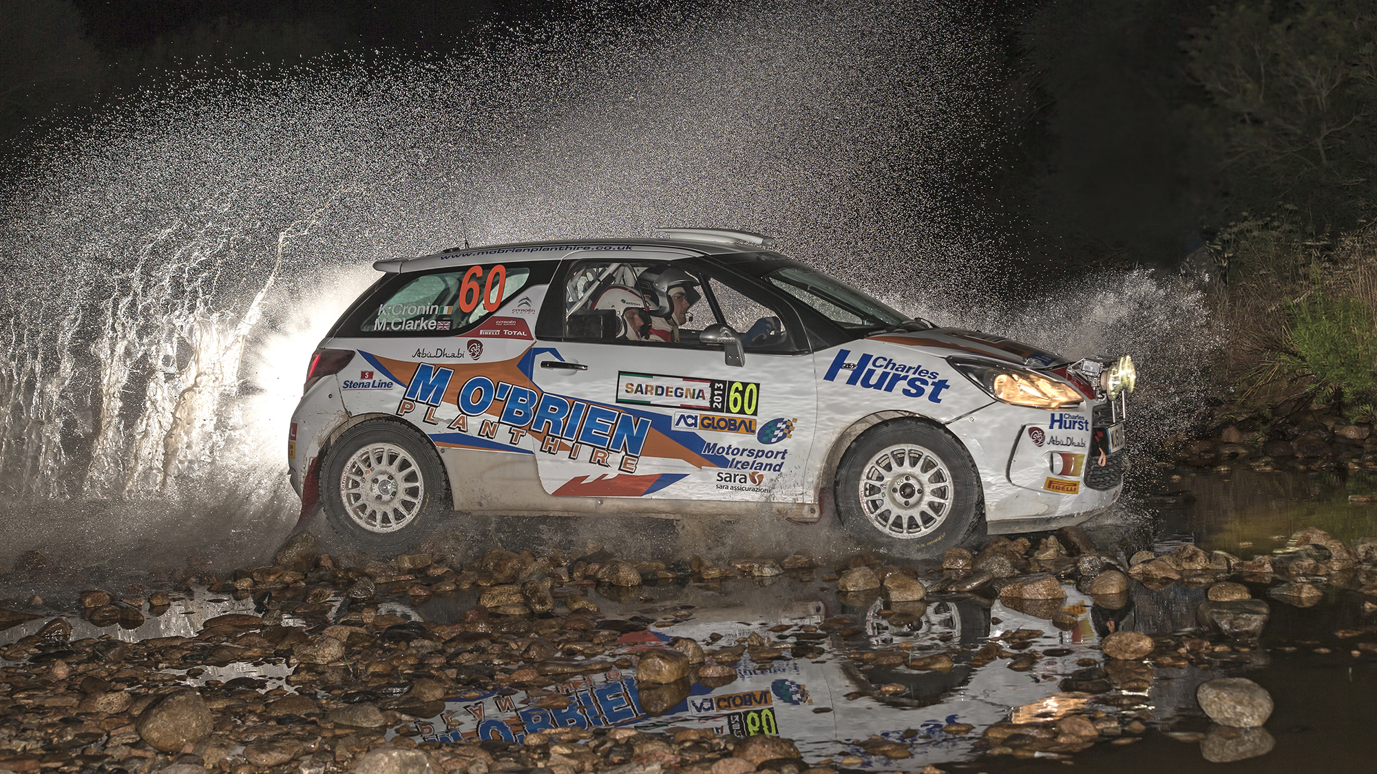 Rally di Sardegna - Night ford