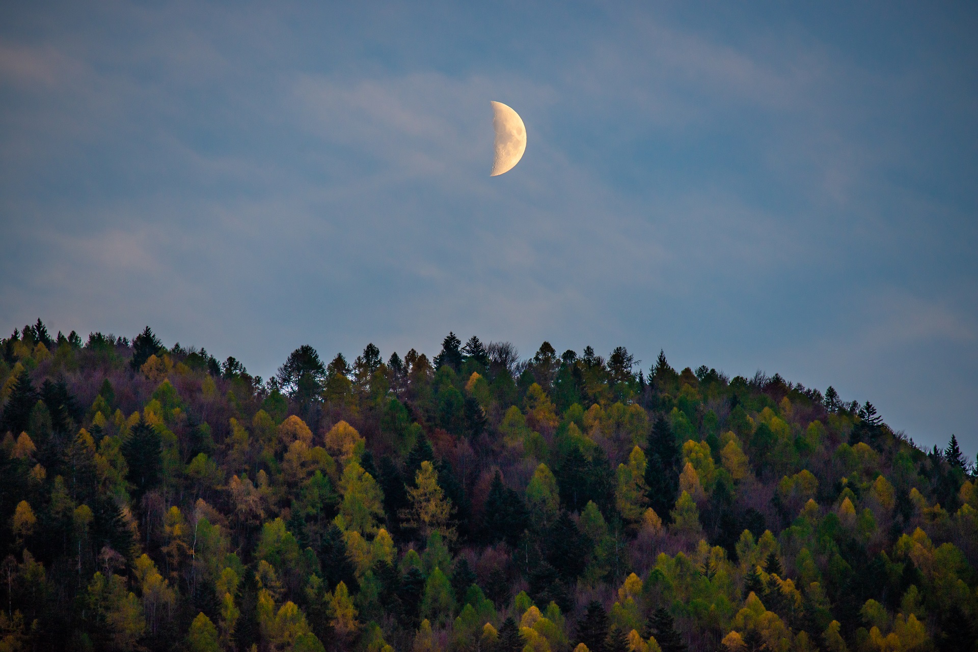 val Gerola moon of 29/10/22