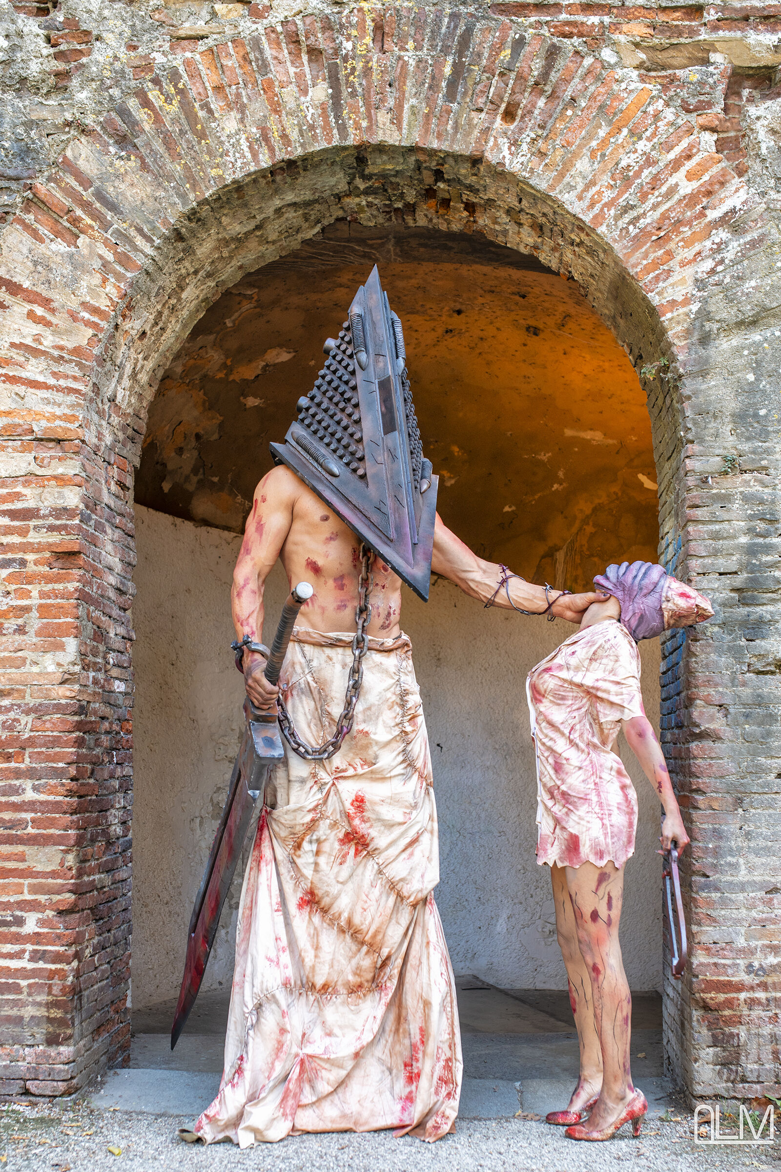 Pyramid Head and Nurse