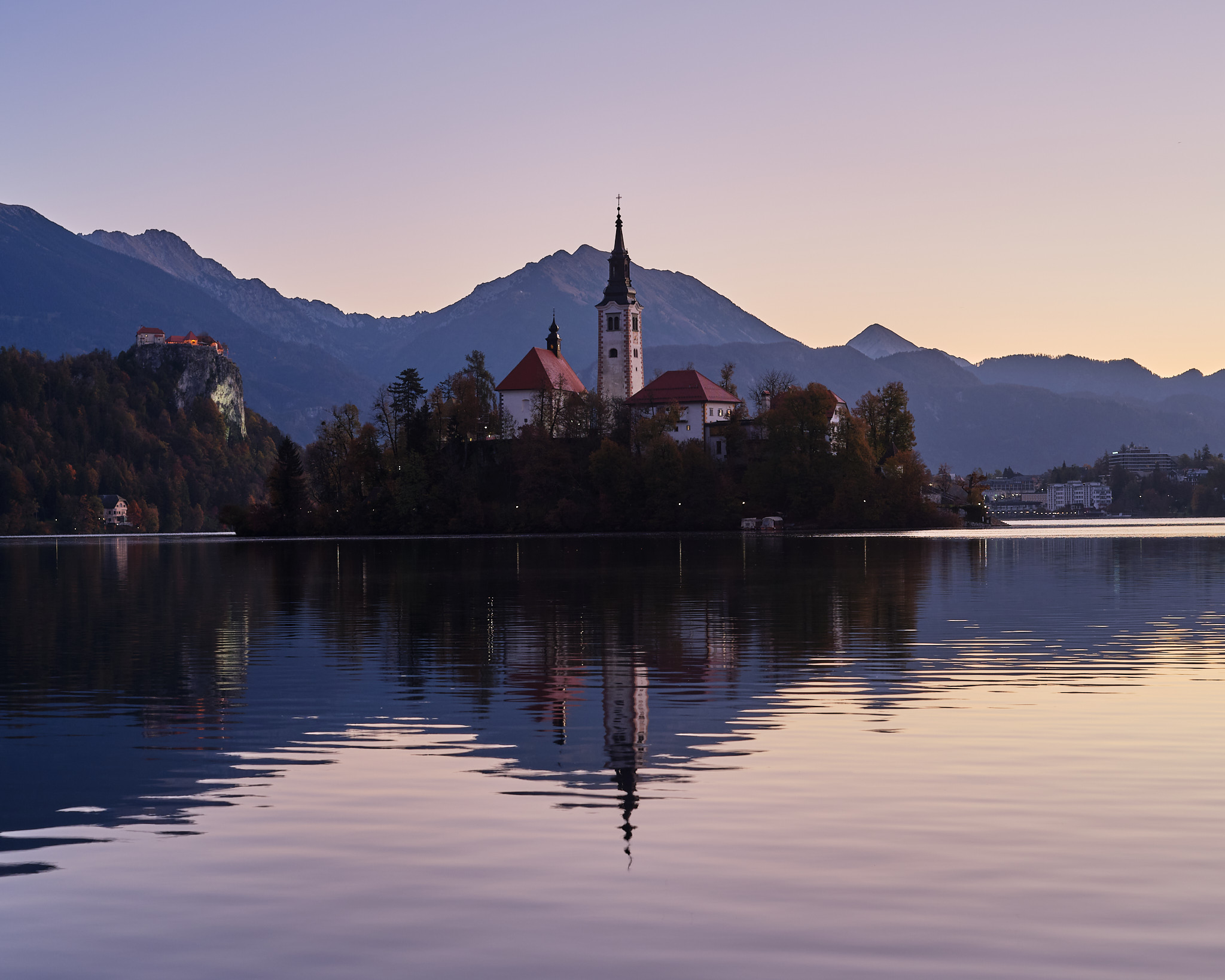 Clear dawn