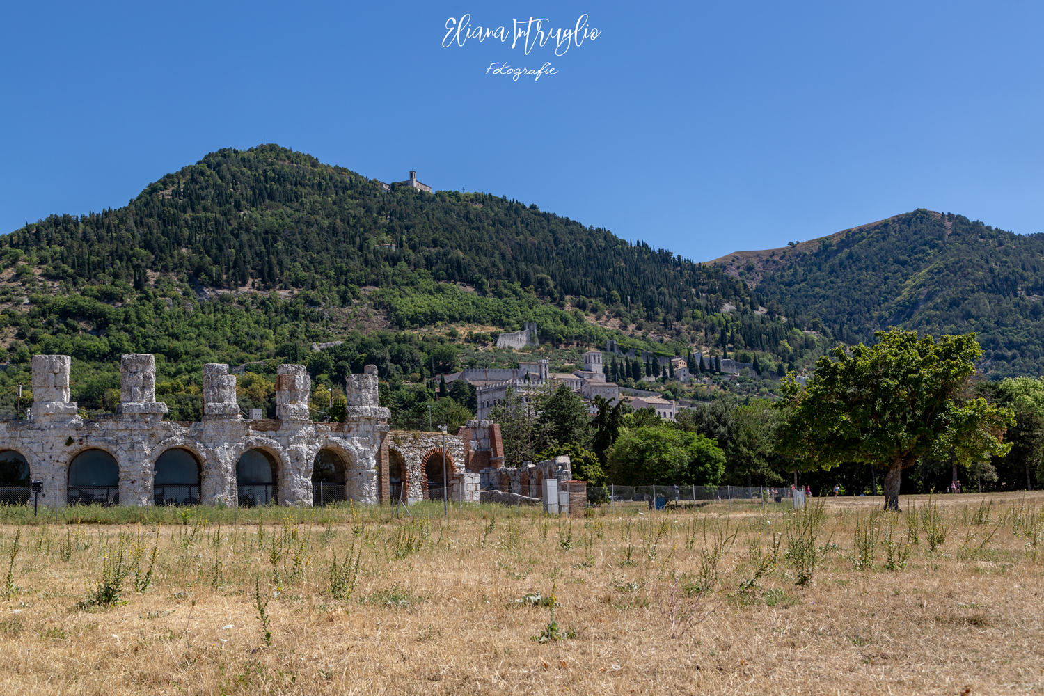 Panorama of Gubbio