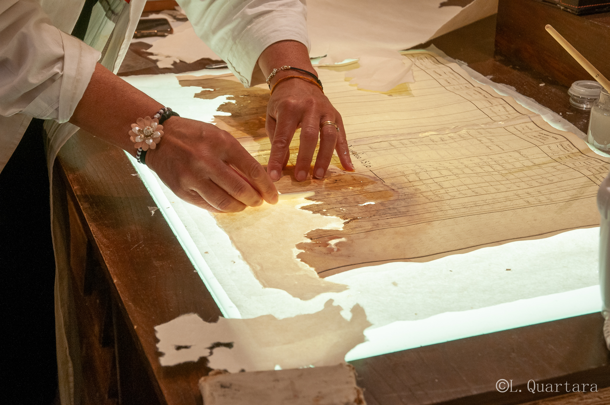 l'arte del restauro di libri antichi