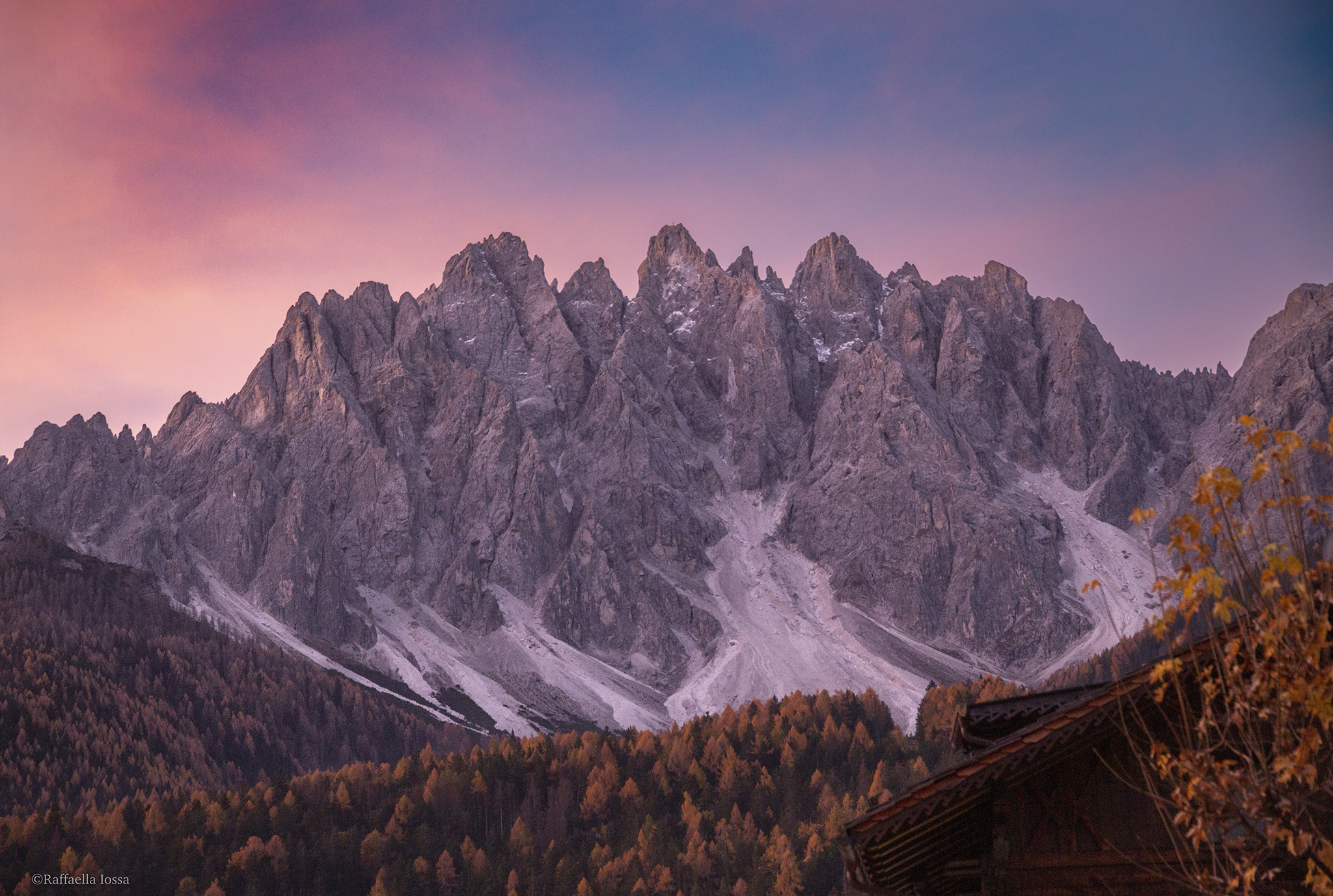 Alba a San Candido, Rocca dei Baranci