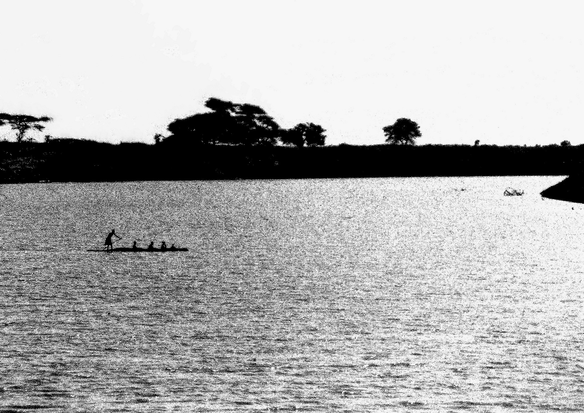 Ethiopia 1998: Charon crosses the Omo River