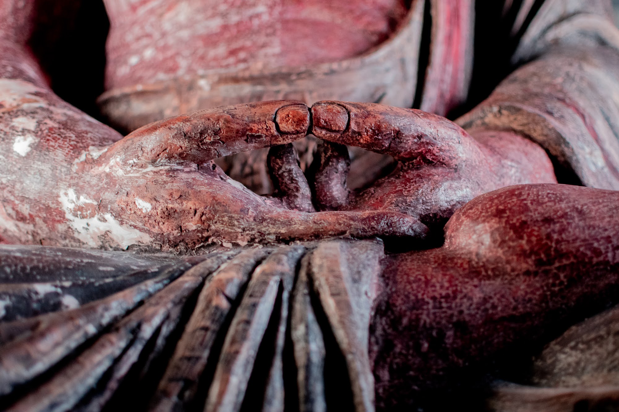 Detail of Buddha, Museum of Oriental Art.