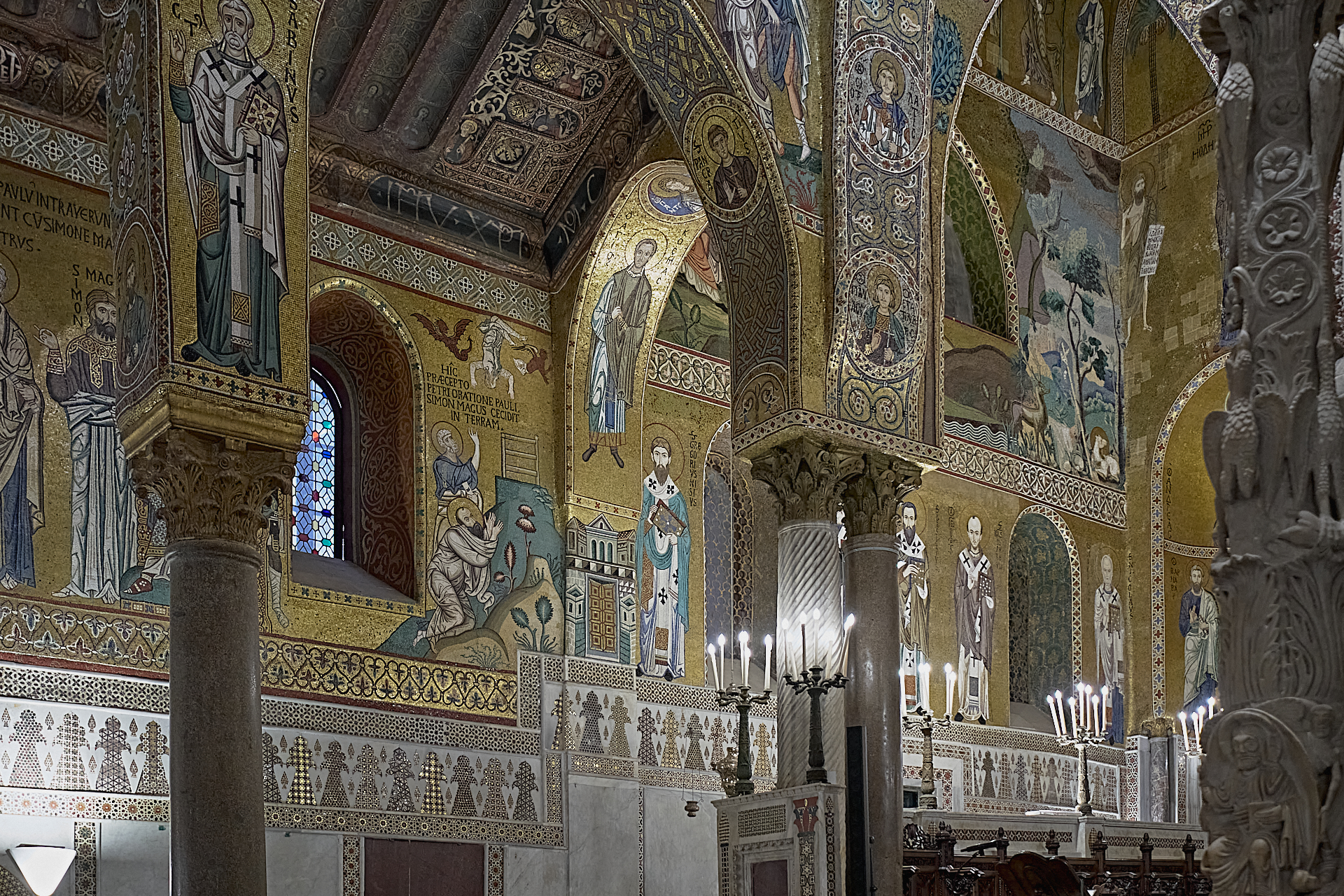 Cappella Palatina e alti ISO