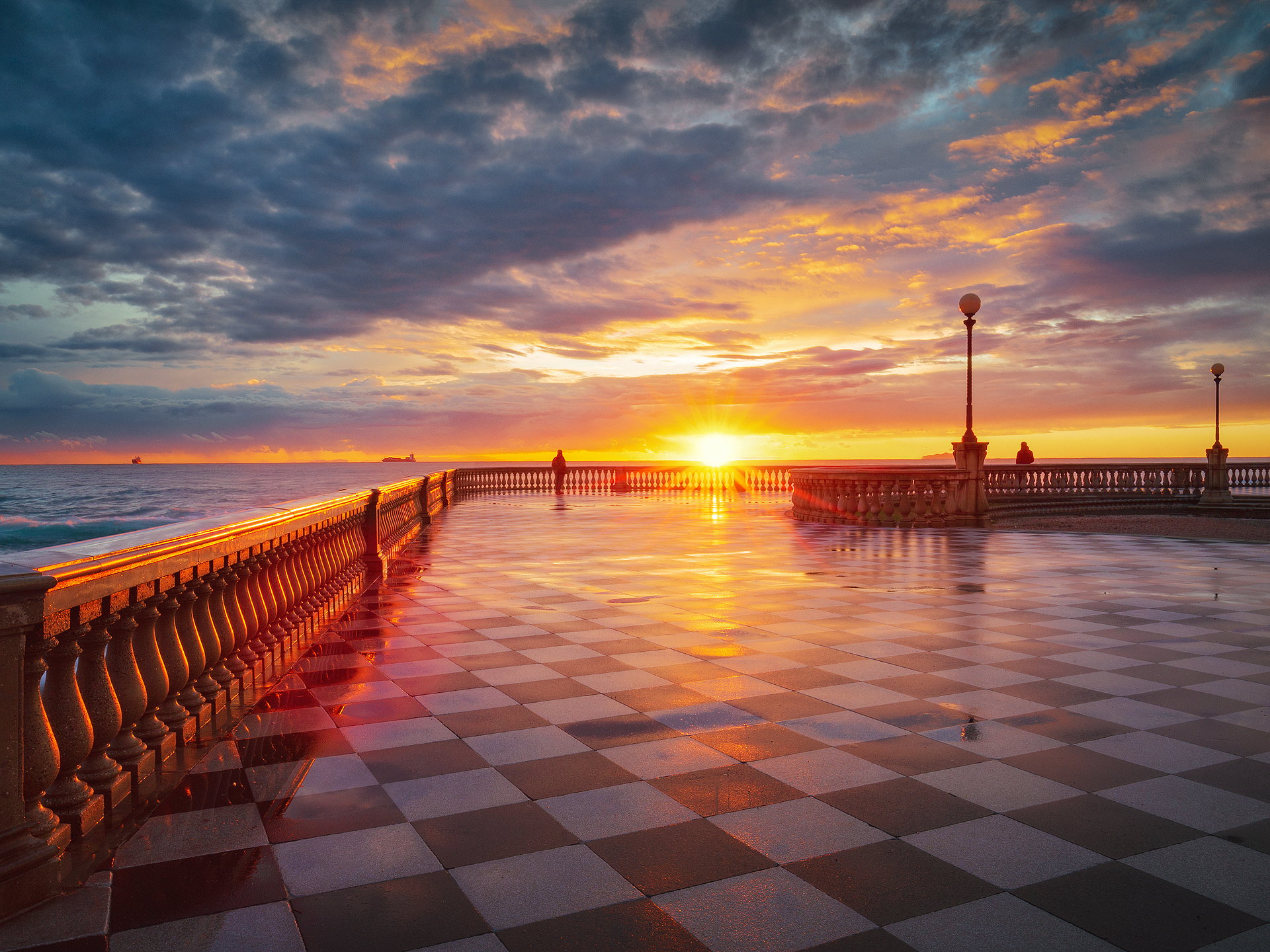 Tramonto alla Terrazza