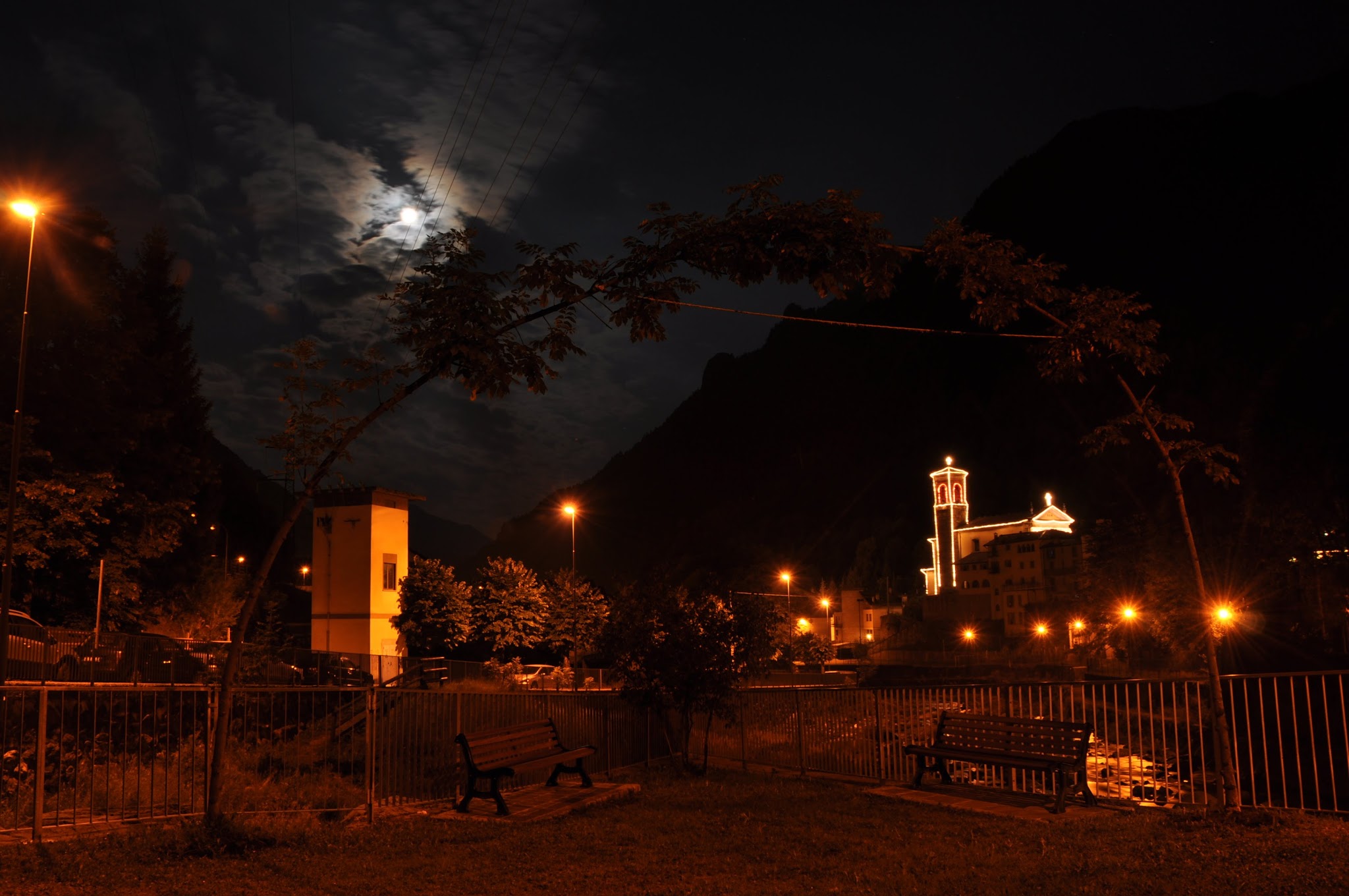 Branzi vista dal Ponte della Frazione Monaci