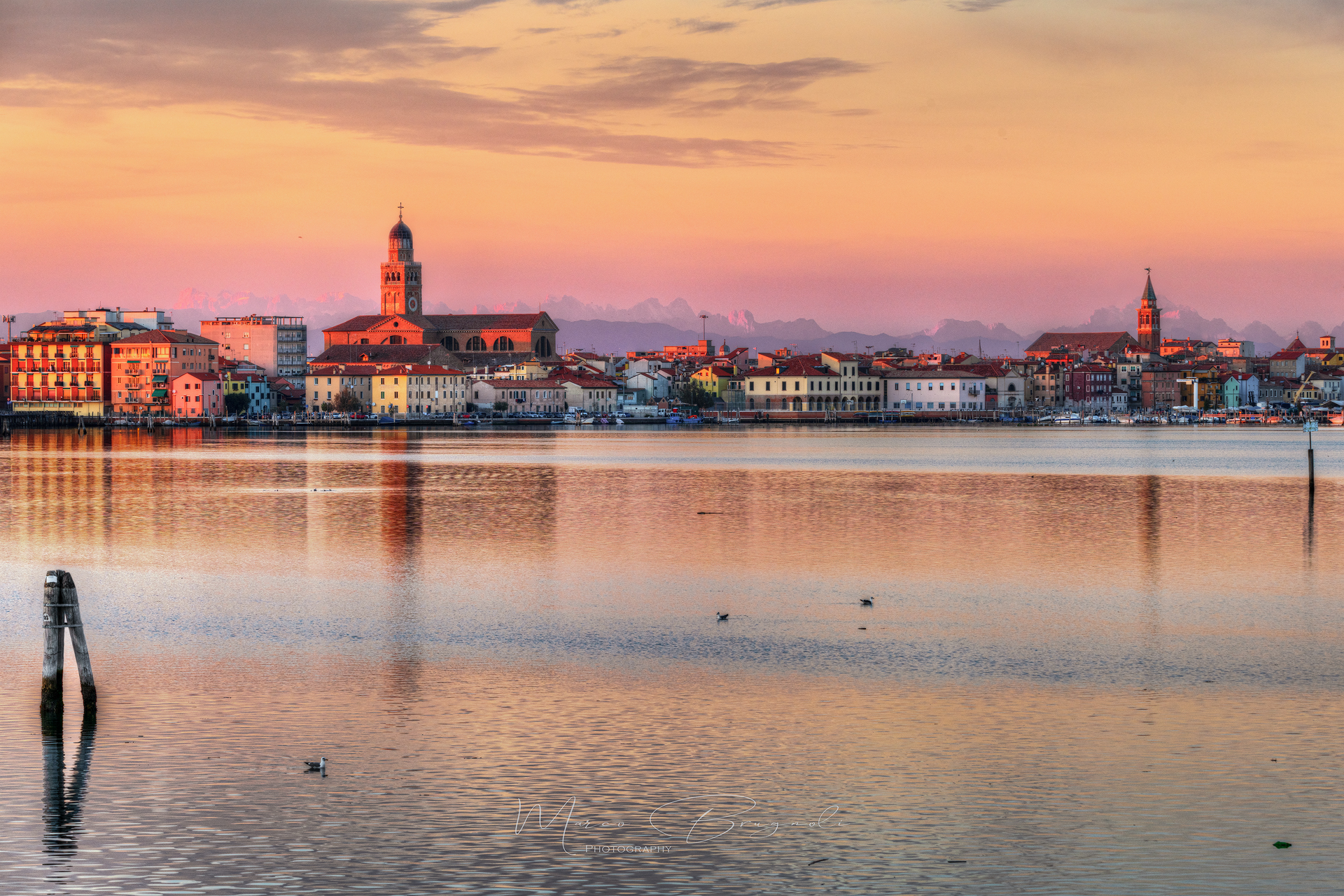Last lights on Chioggia