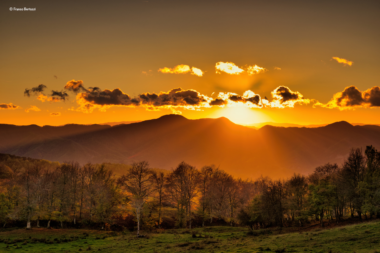 Tramonto dalla Biancarda