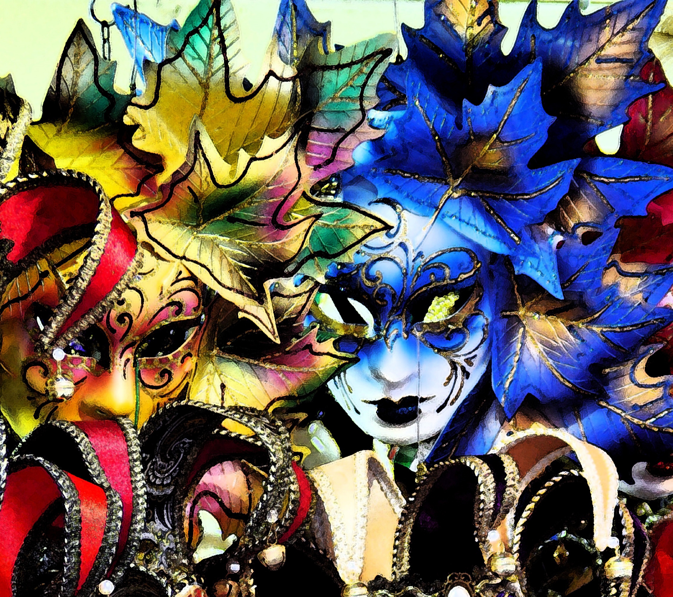 Venetian masks
