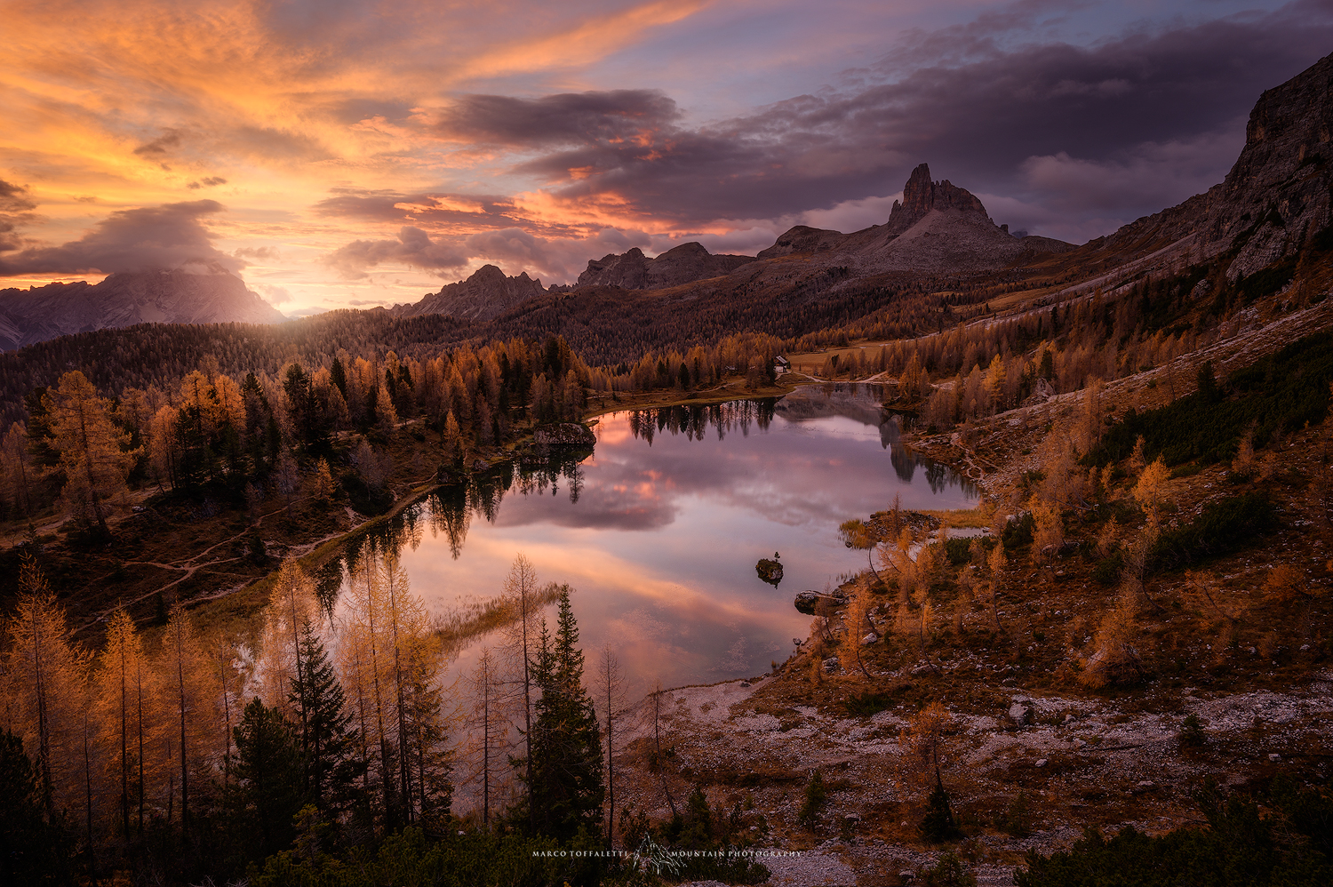 Sunrise at the Federa