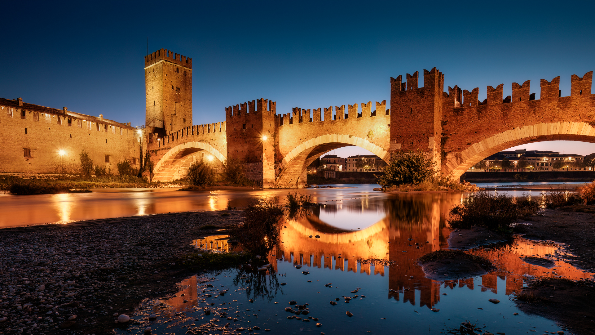 Castel Vecchio Blue hour