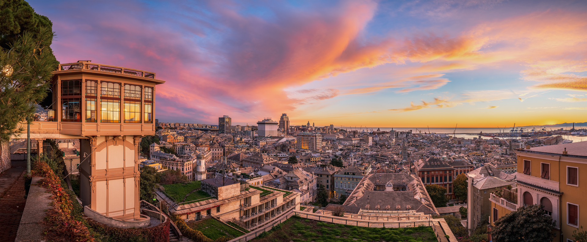 Esplosione di colori in cielo