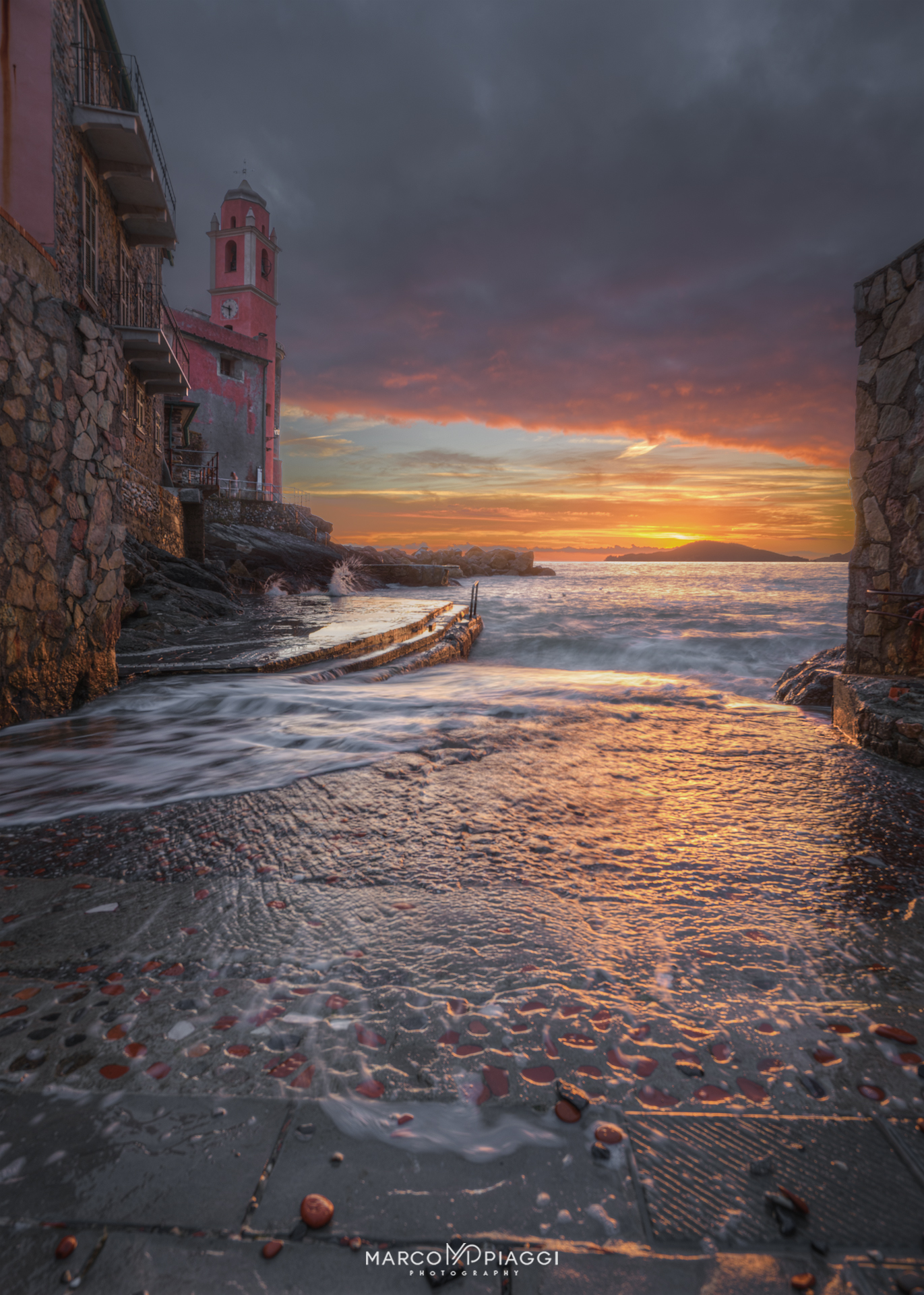 Sunset in Tellaro