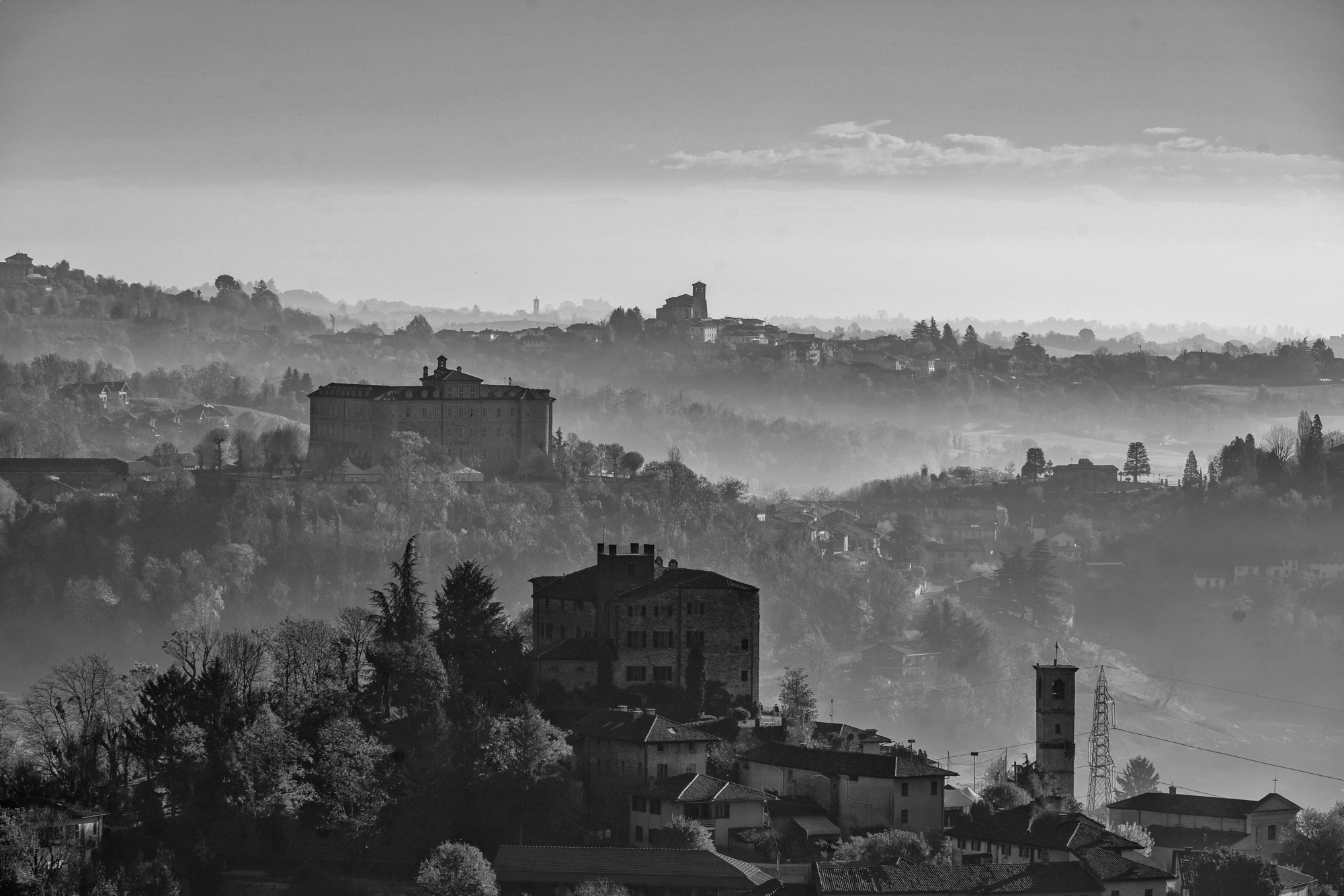 Castles hills of Turin